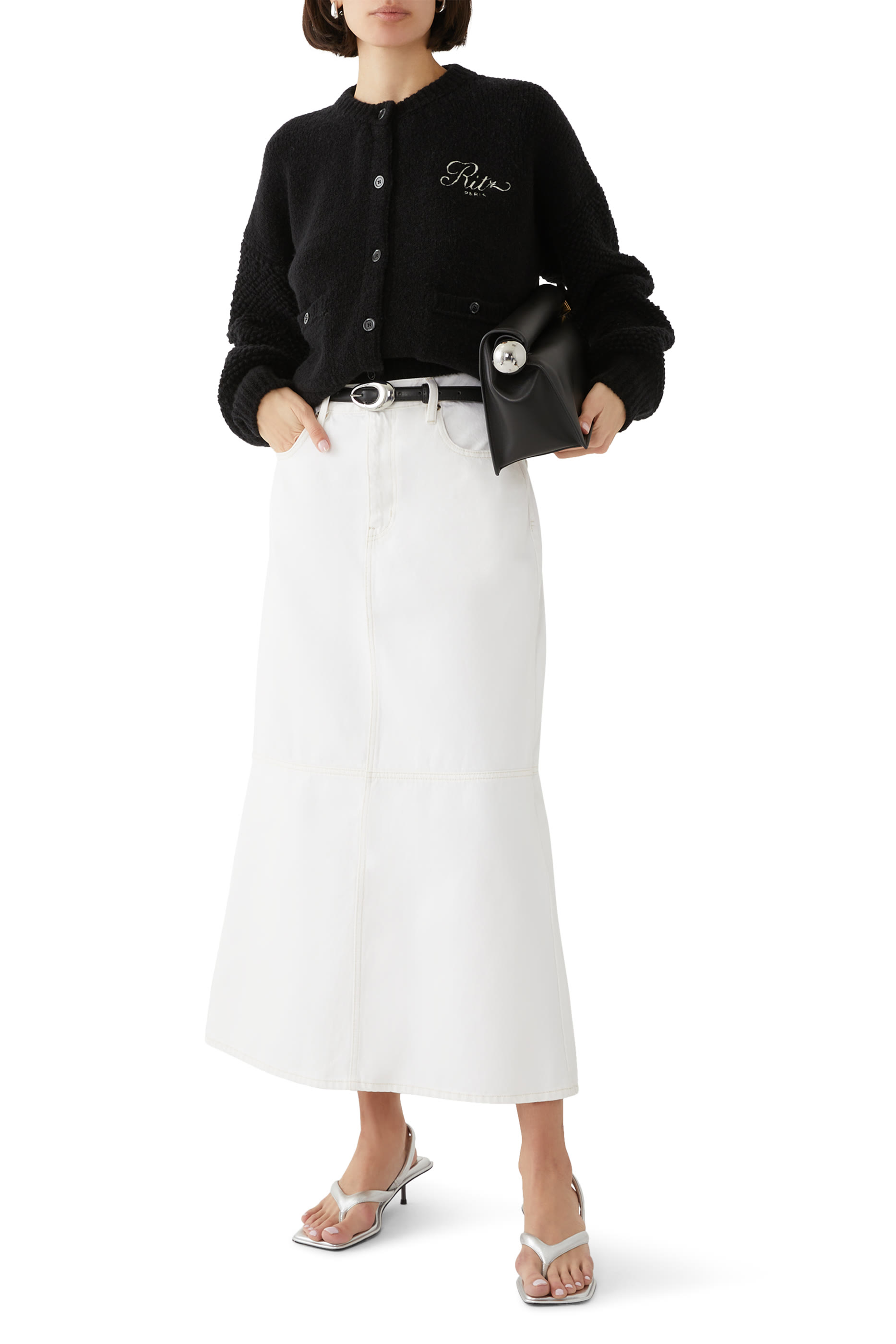 كنزة ريتز بحياكة متنوعة