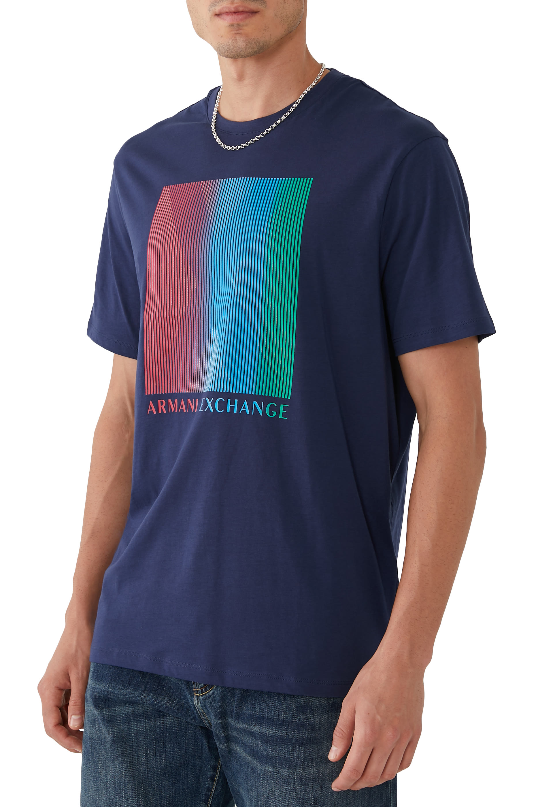 تيشيرت سامر بياقة ضيقة