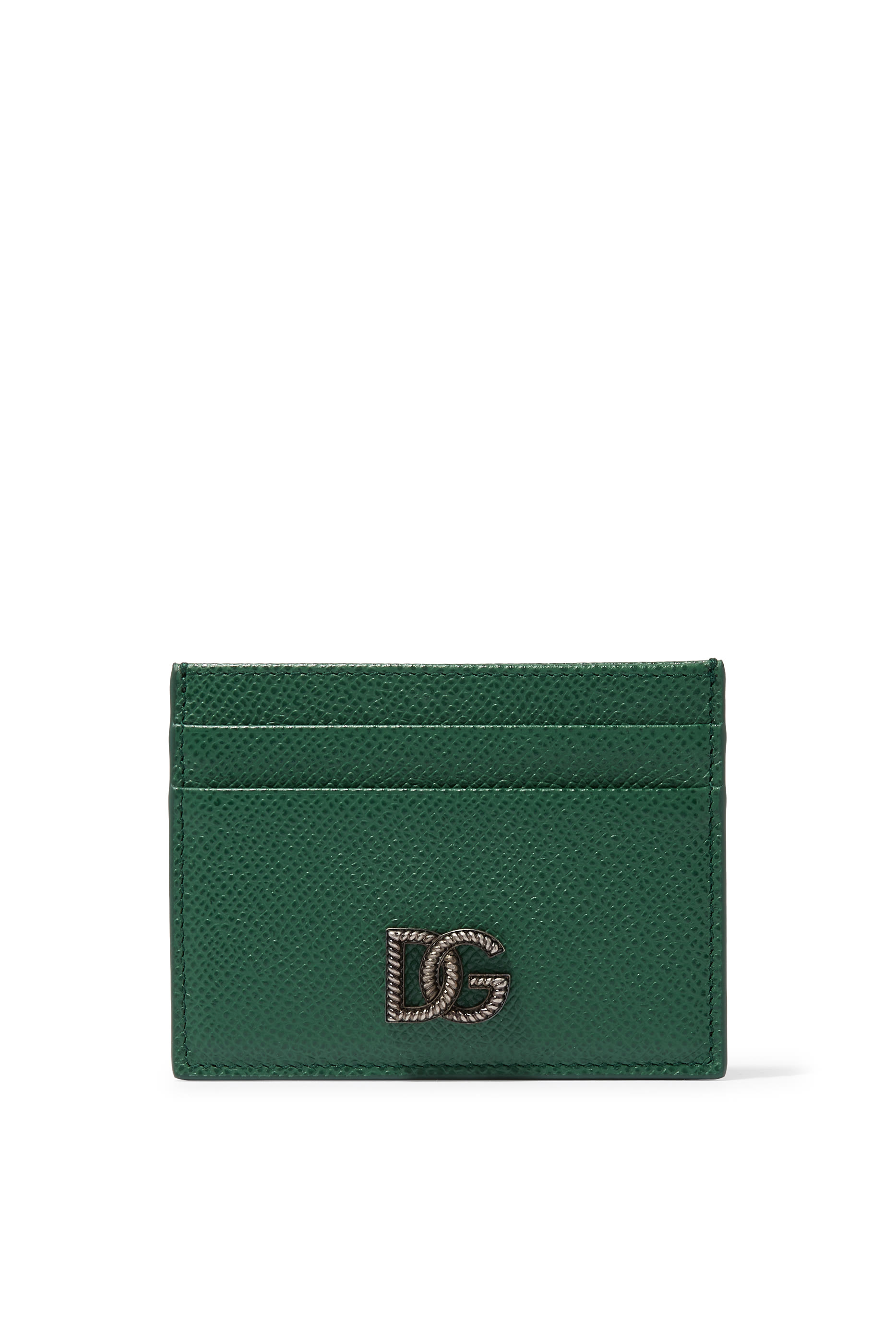 DG Logo Calfskin Card Holder