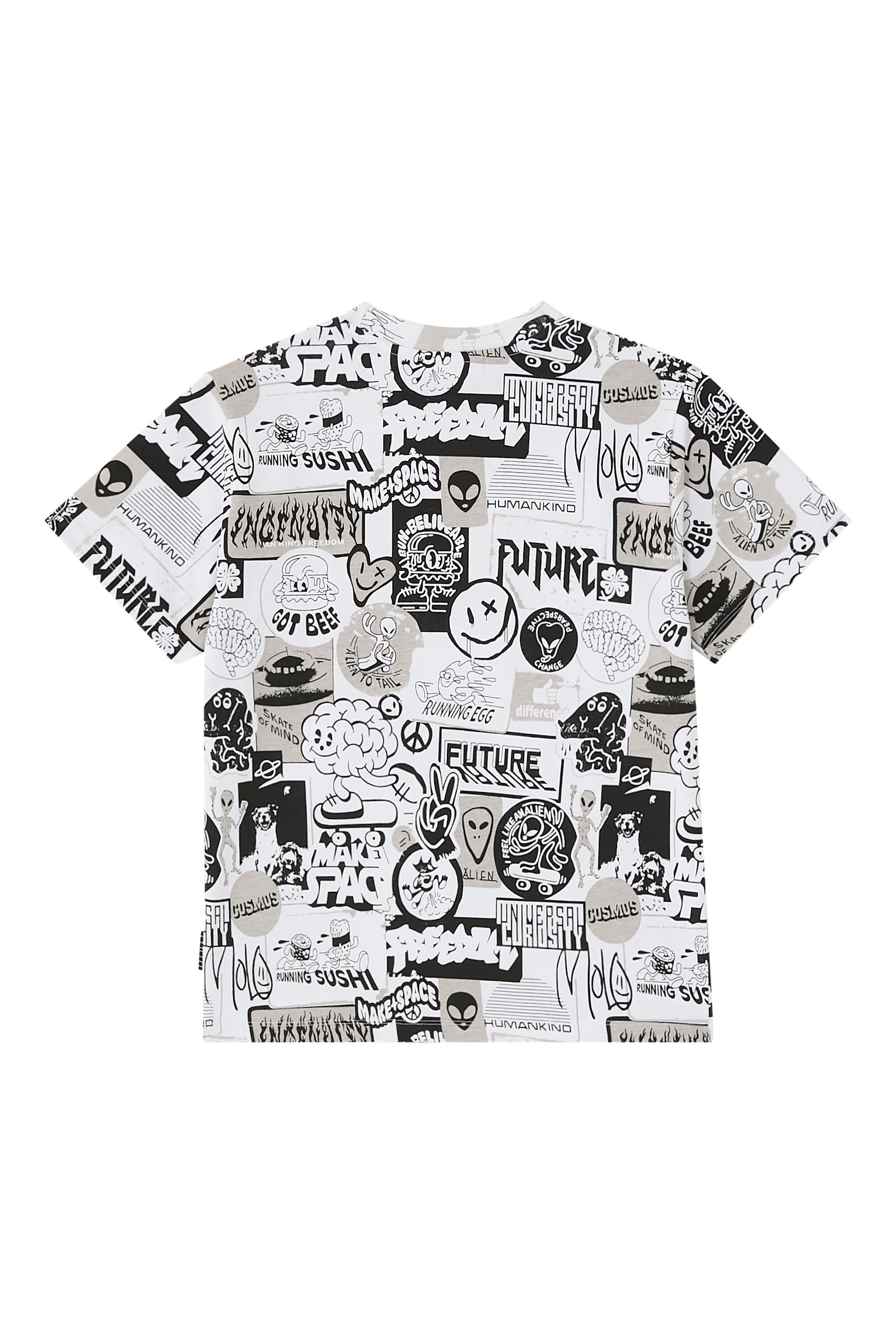 تيشيرت بنقشة كرتون رودني للأطفال