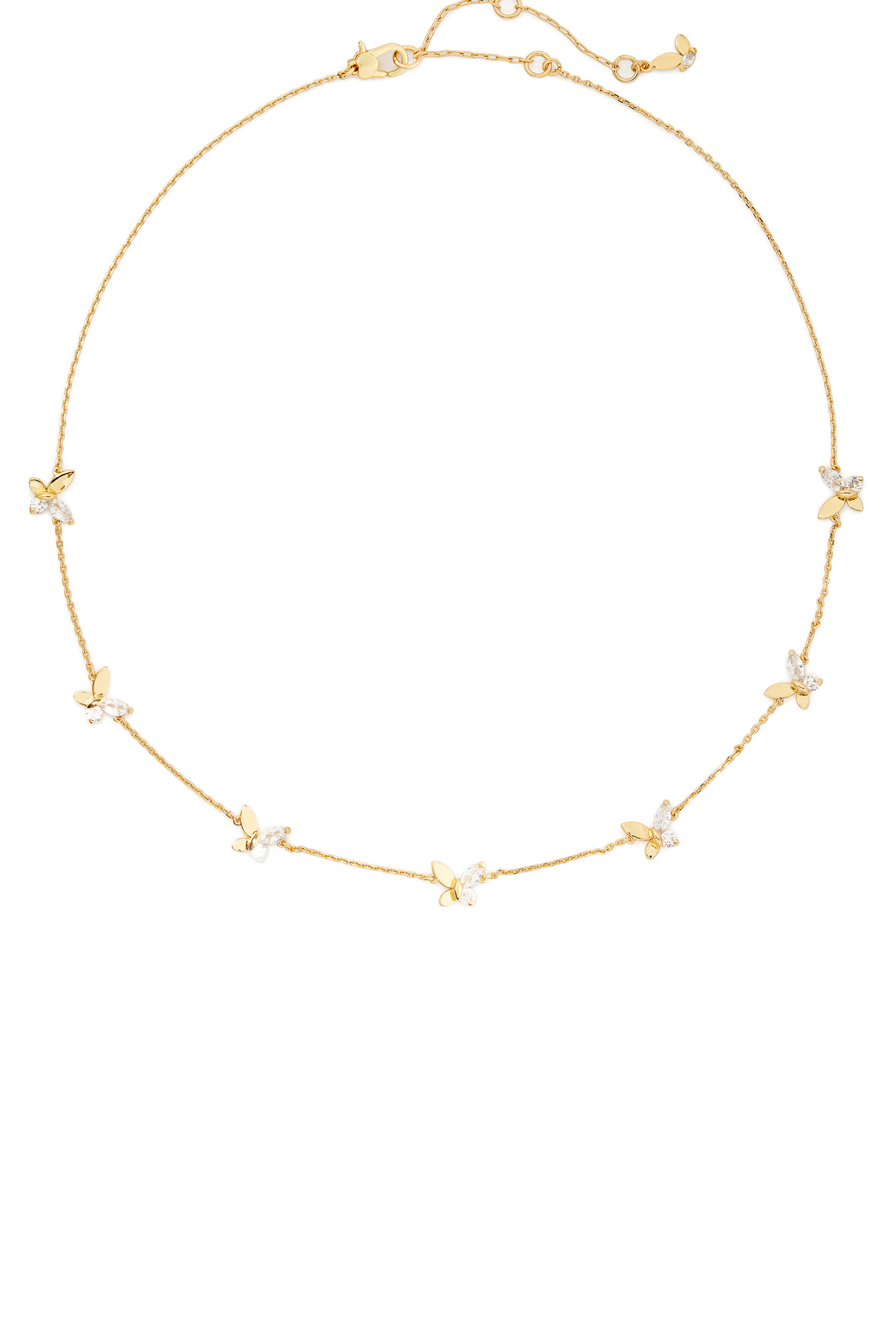 قلادة سوشال بتصميم فراشة