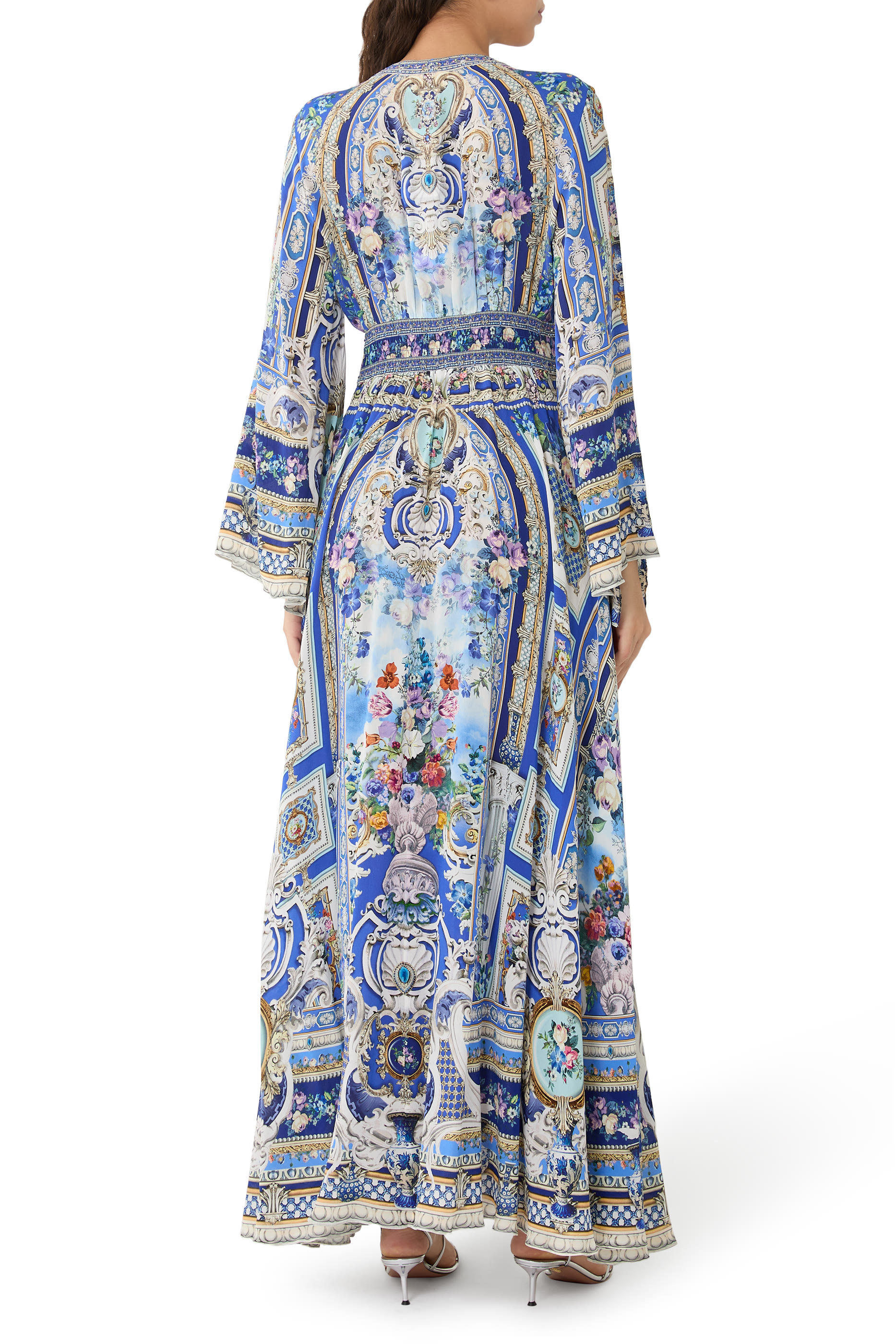 فستان كيمونو بأكمام