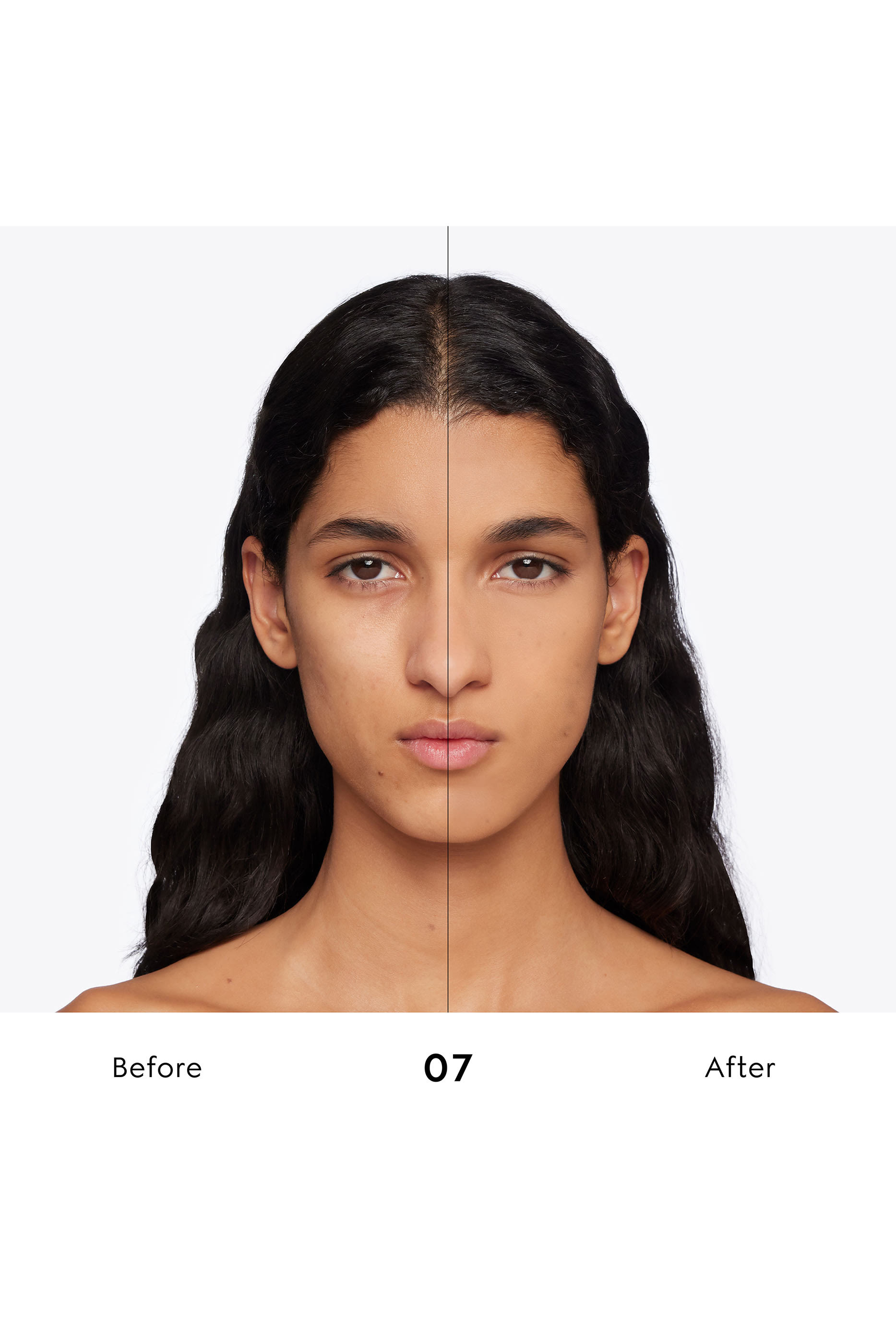 بودرة غير لامعة للوجه