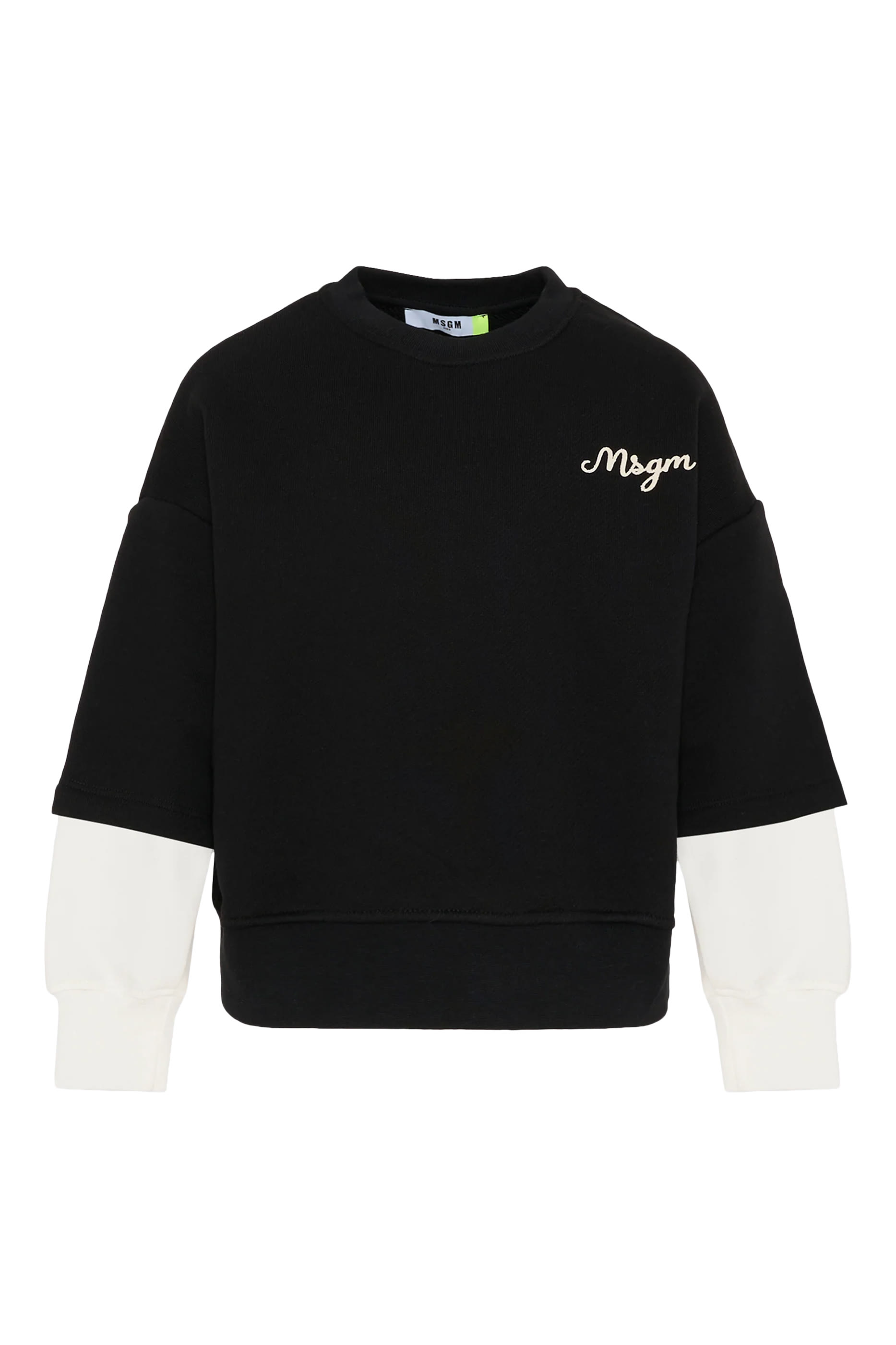 سويت شيرت بشعار الماركة صوف للأطفال 