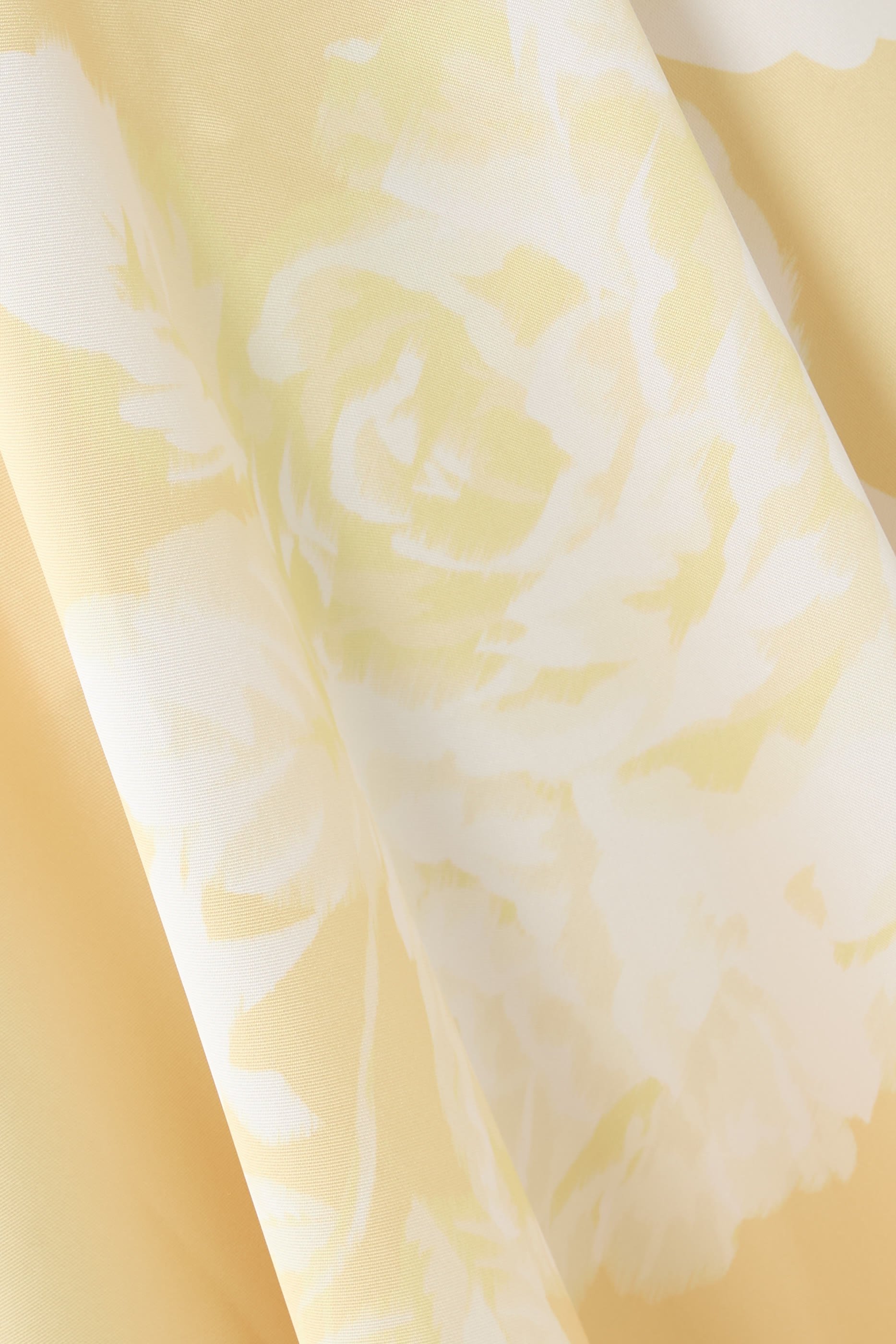 فستان بلا حمالات بنقشة