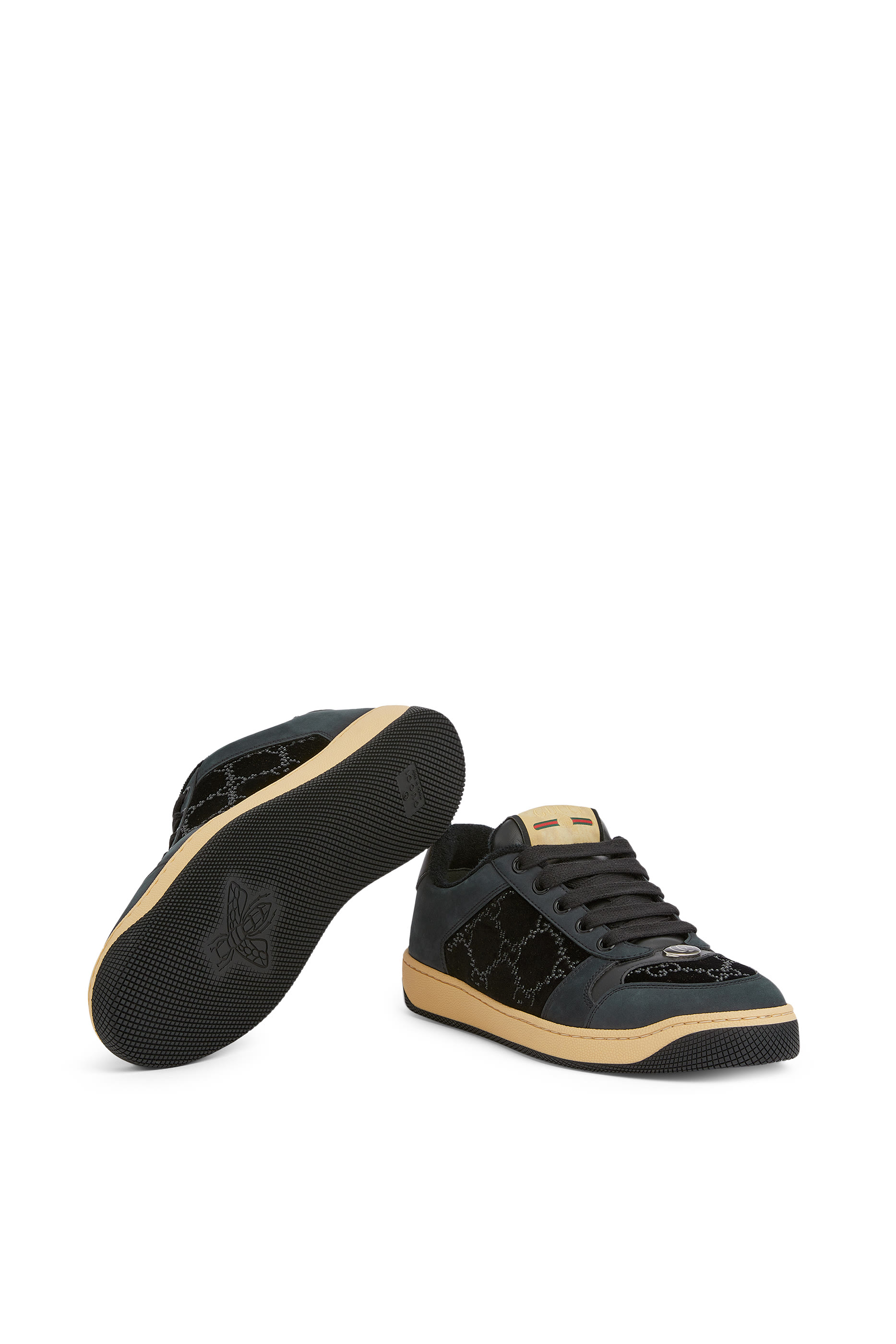 سنيكرز سكرينر 10 بشعار الماركة مرصع بكريستال