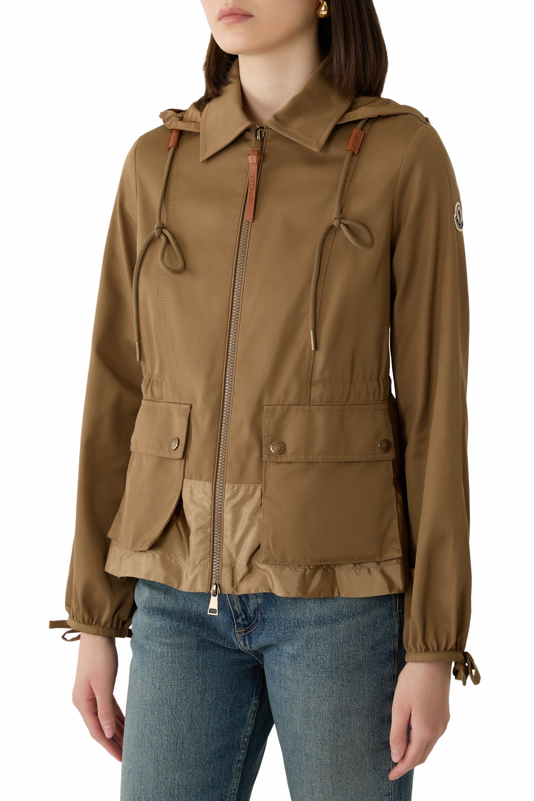 جاكيت أدينيوم بغطاء للرأس