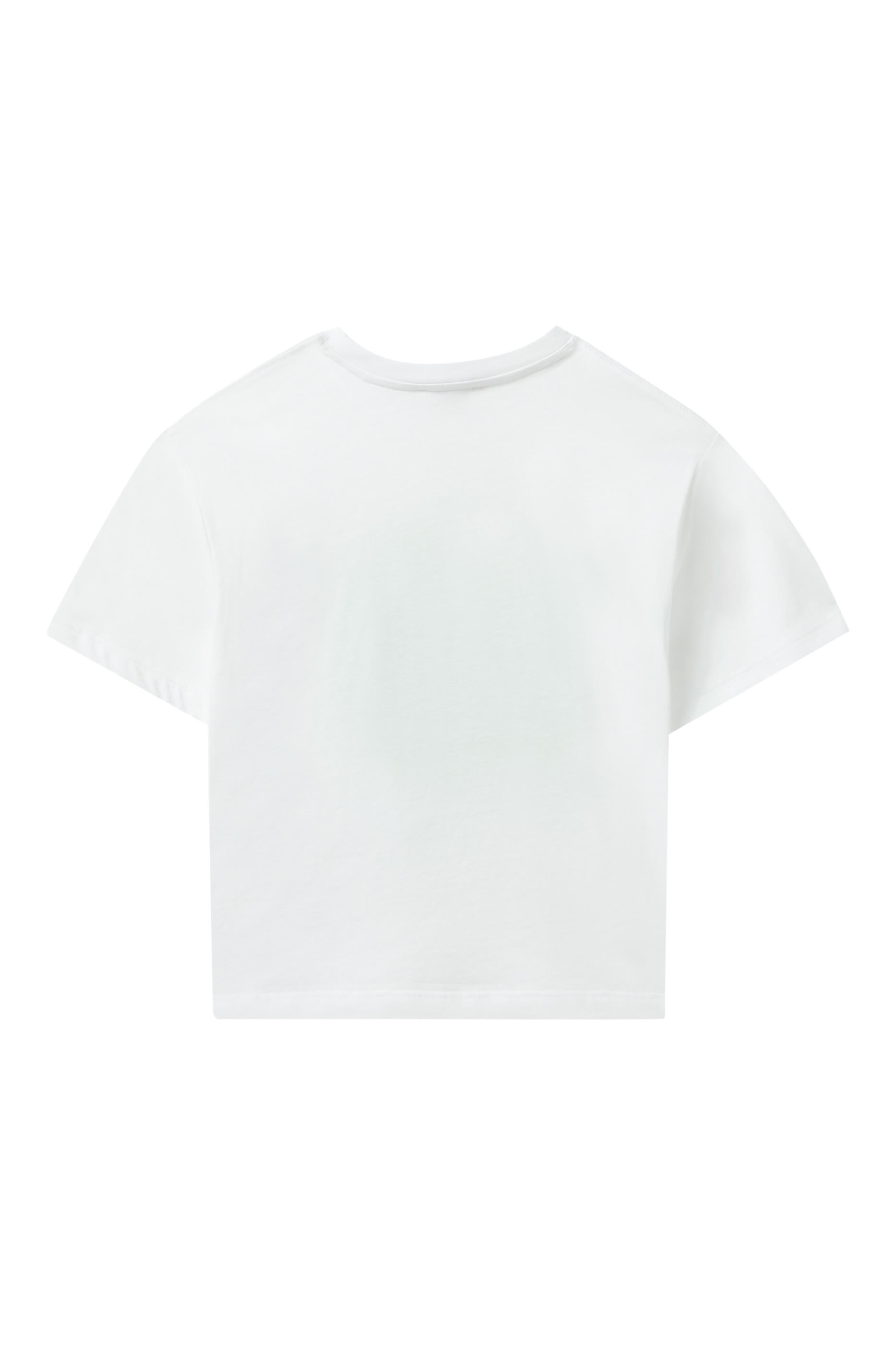 تيشيرت بطبعة شعار الماركة وطلاء متناثر