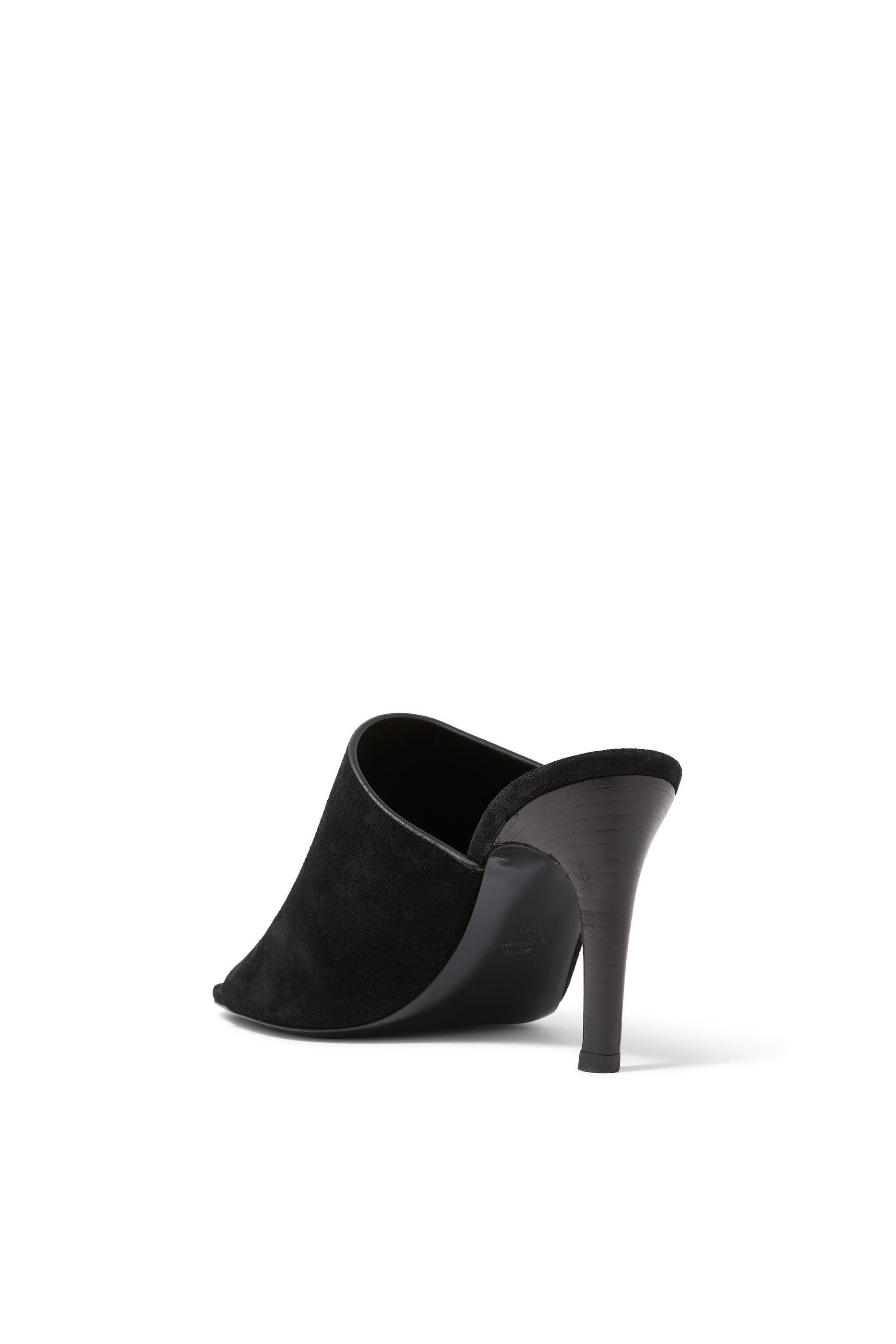 حذاء باندو 85 مفتوح جلد غير لامع