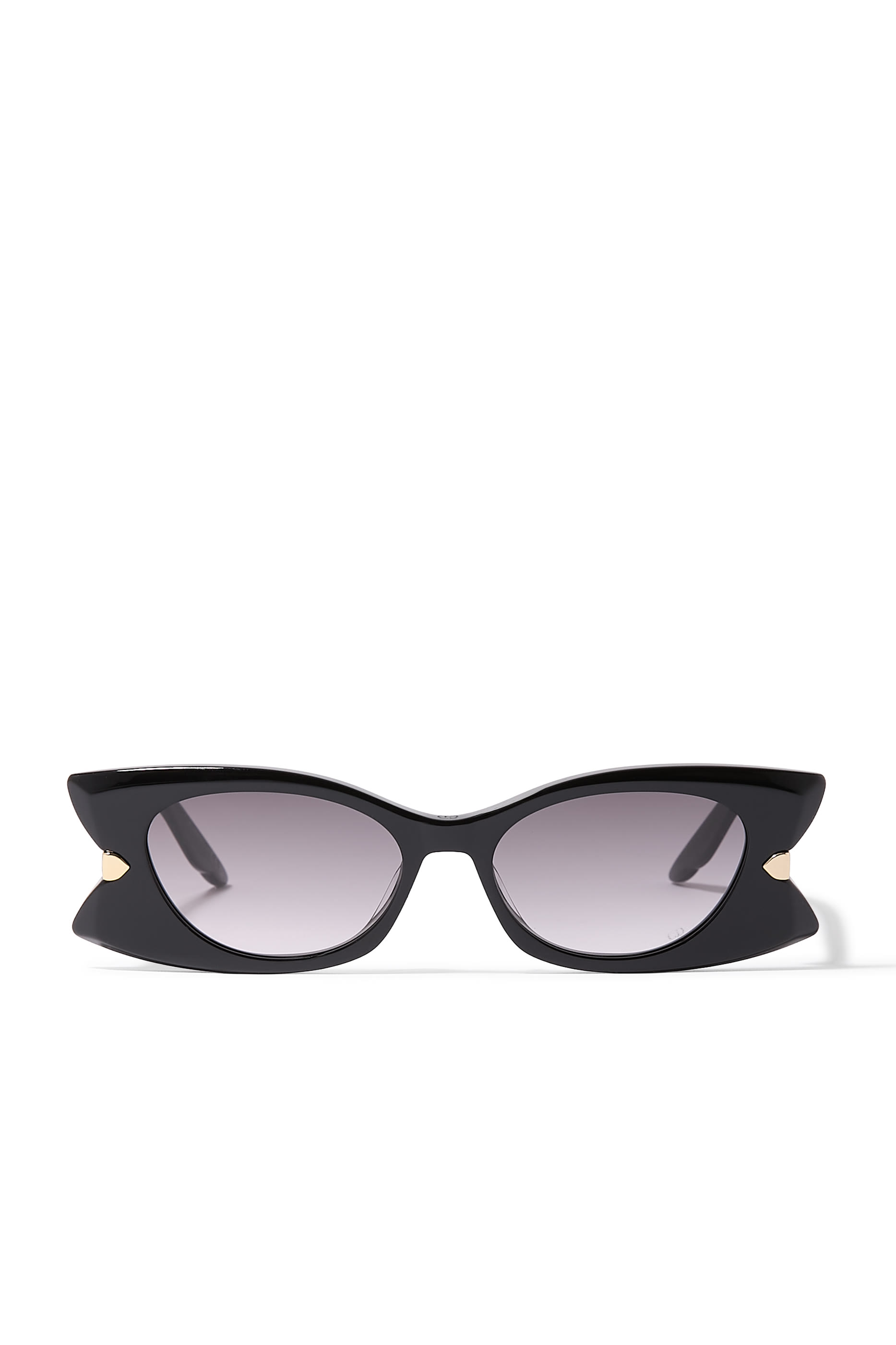 DiorButterfly S2I Transparent Rectangular Sunglasses 