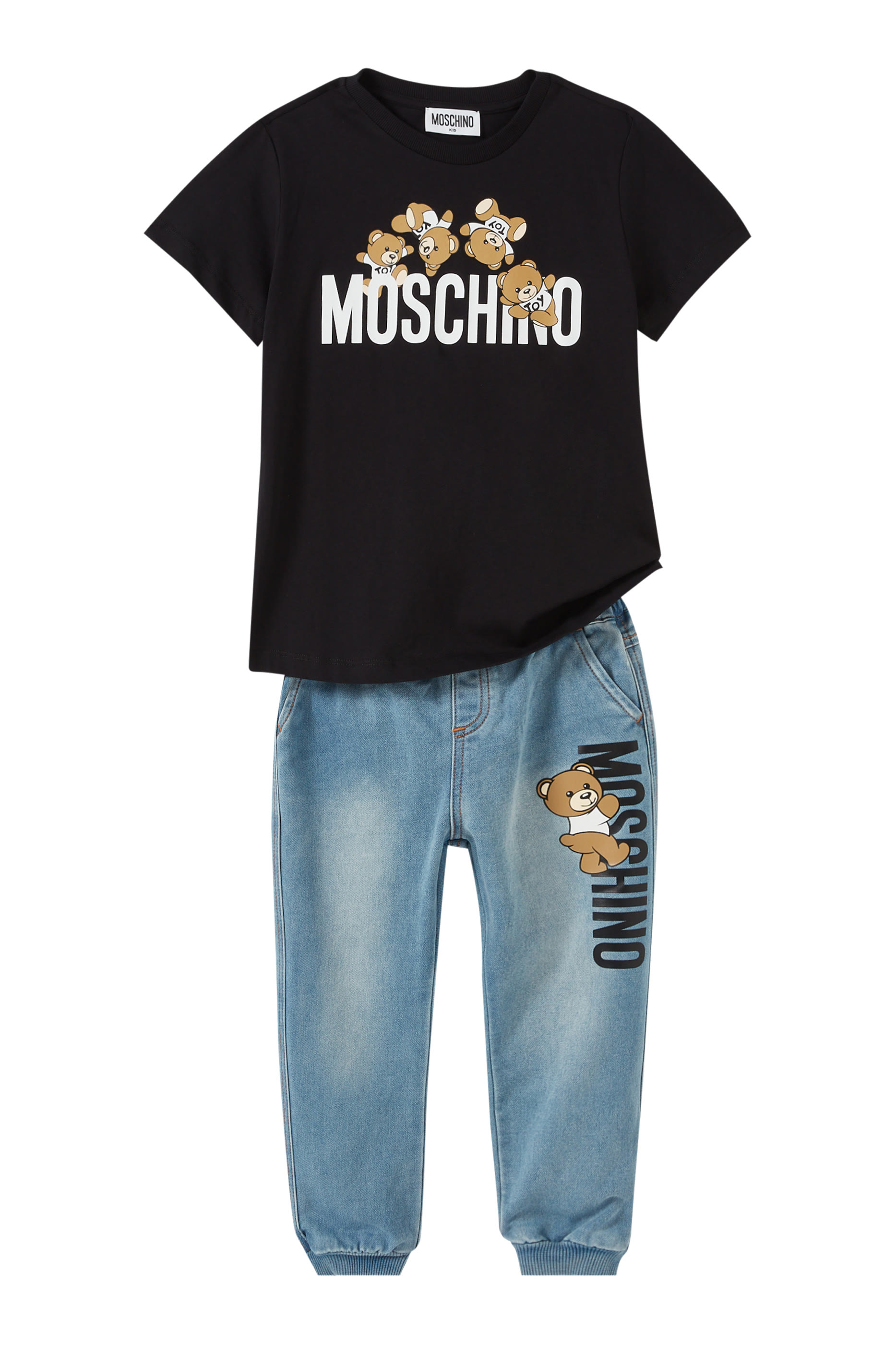 تيشيرت للأطفال بشعار الماركة