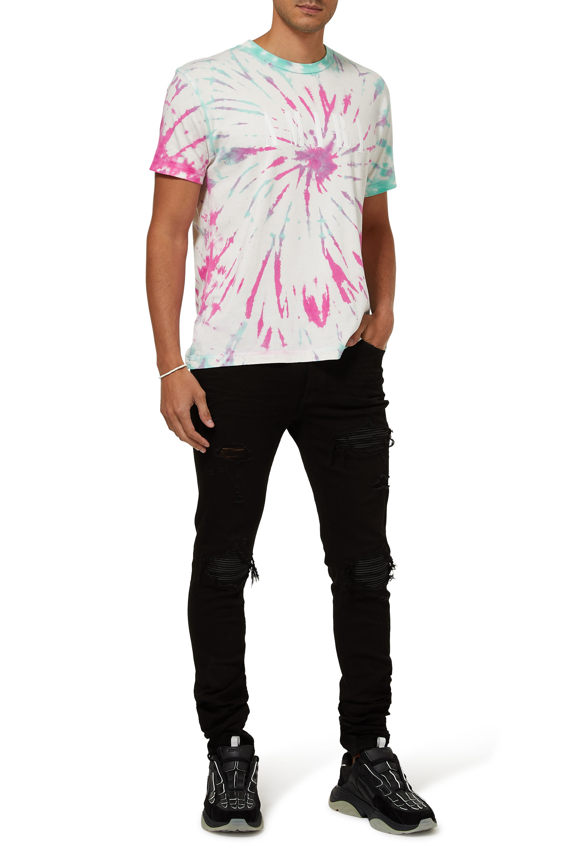 بنطال جينز إم إكس 1 بتصميم ممزق