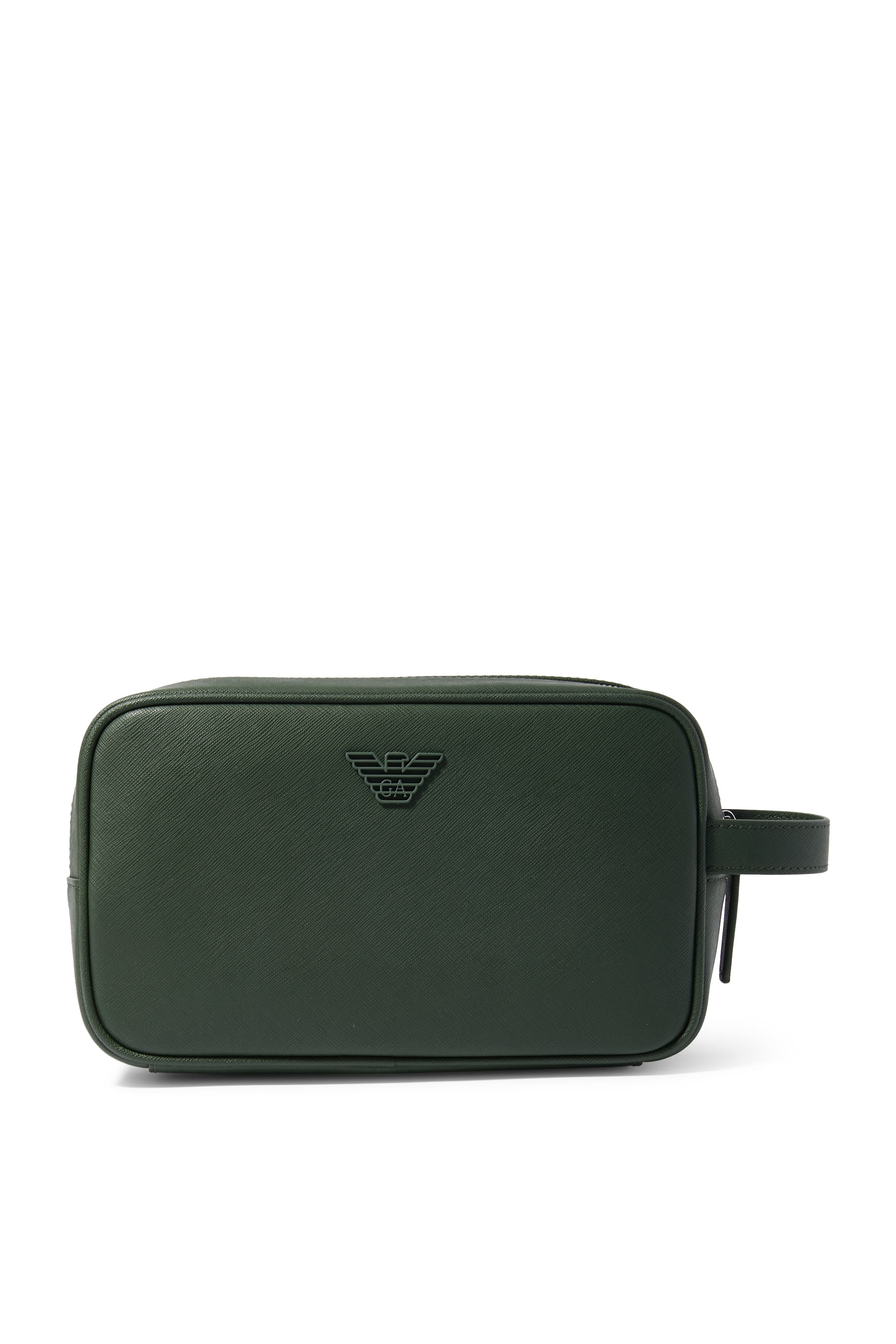 حقيبة مستحضرات عناية شخصية بشعار الماركة للسفر