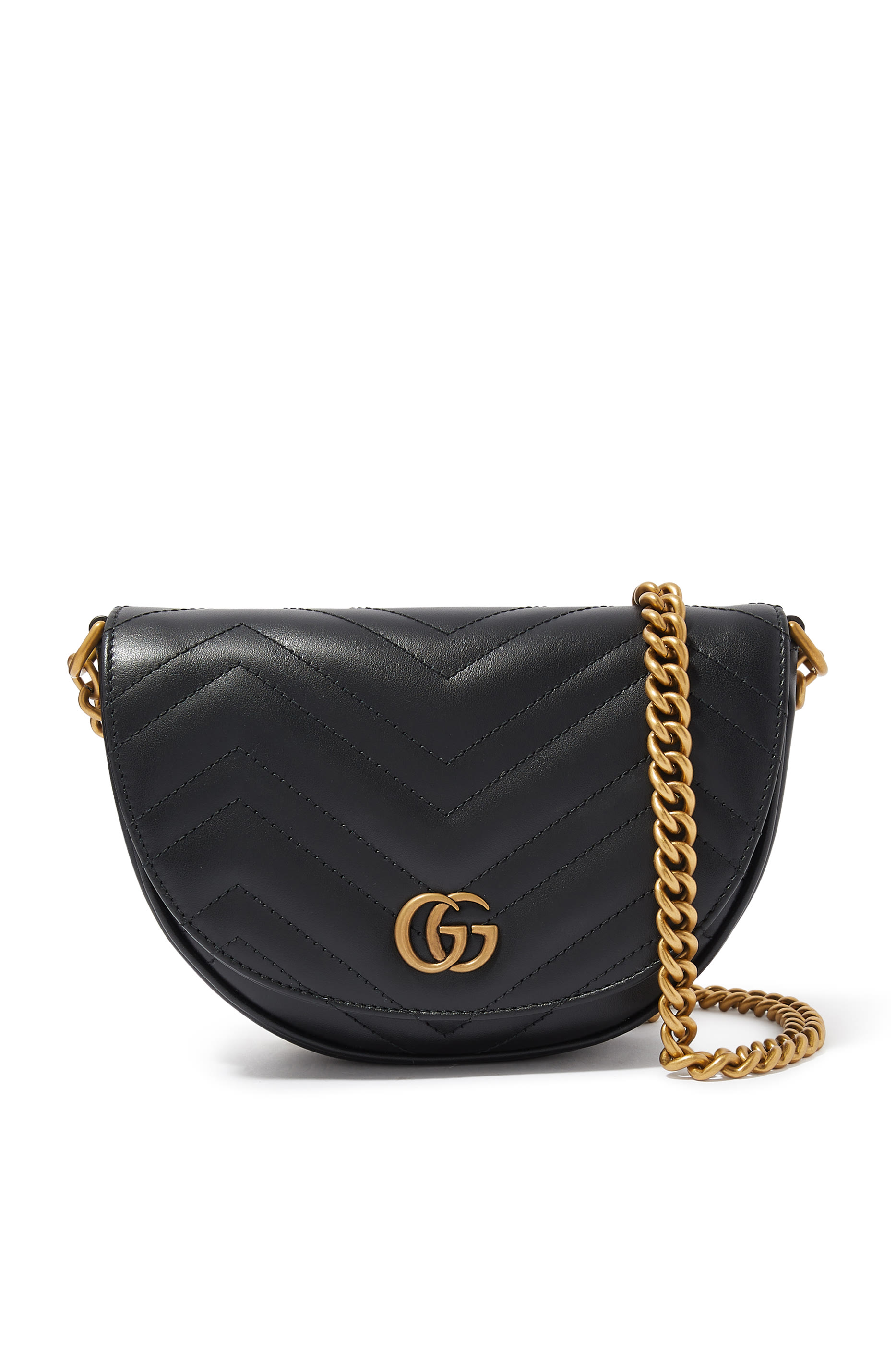 GG Marmont Matelass&eacute; Chain Mini Bag