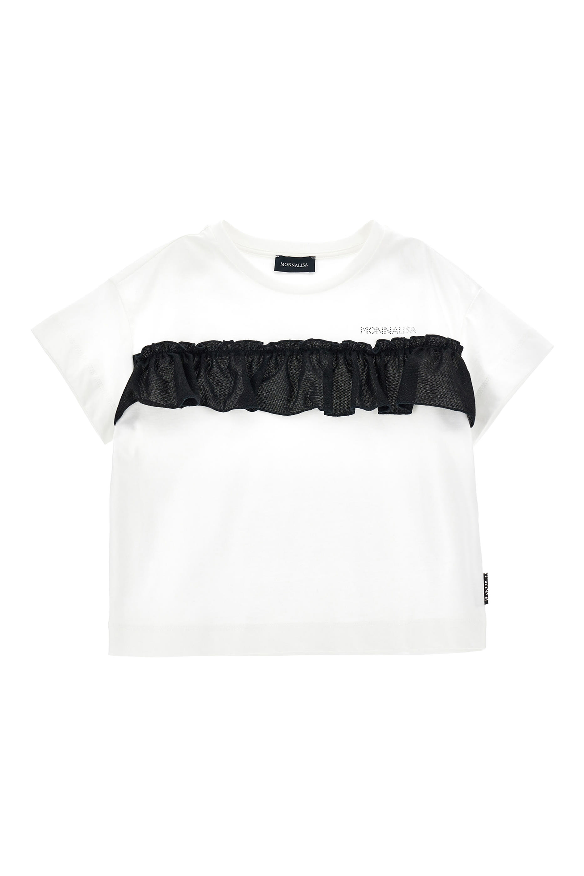 تيشيرت بحافة تول للأطفال