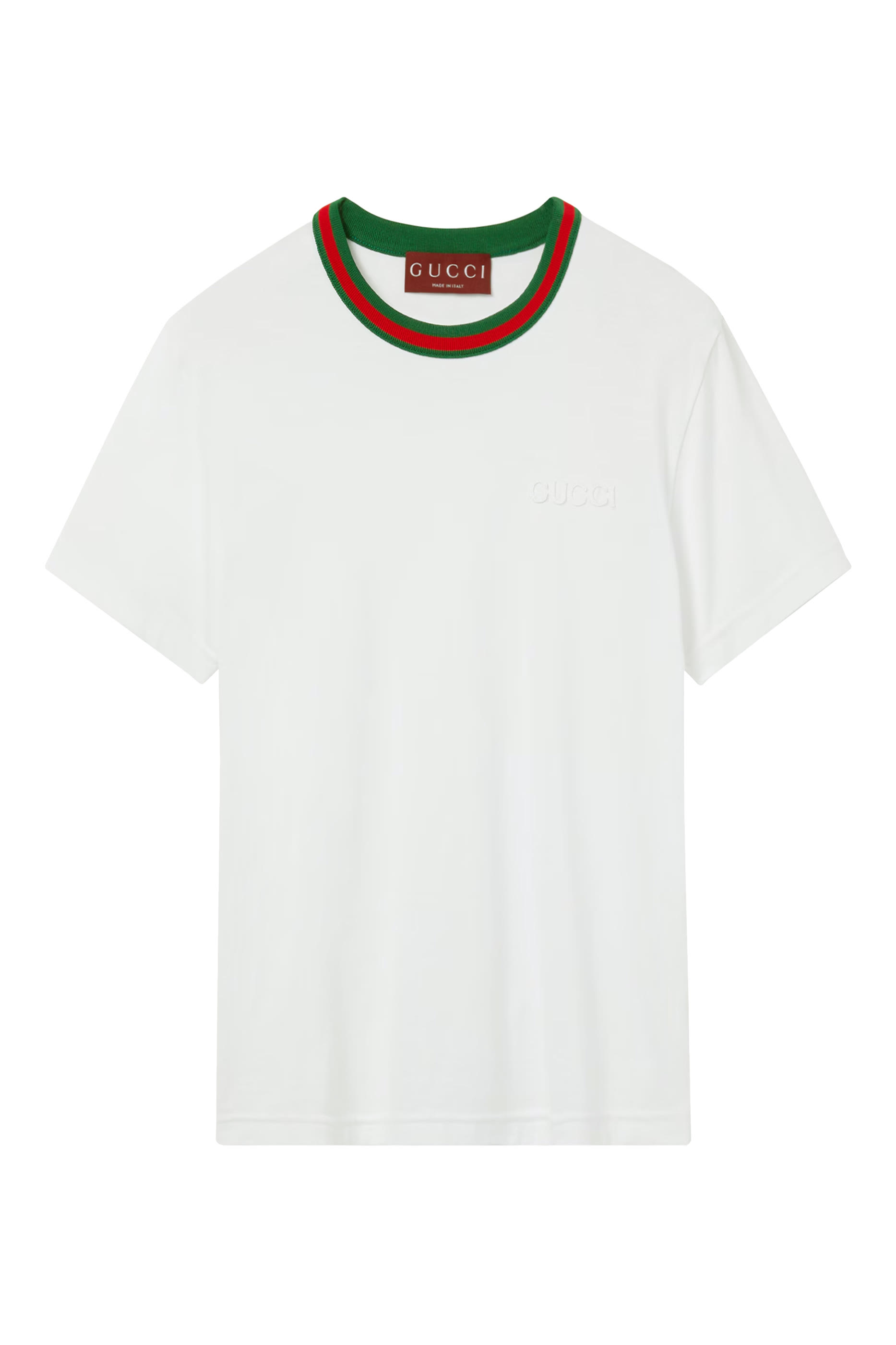 تيشيرت بشريط وييب قطن جرسيه