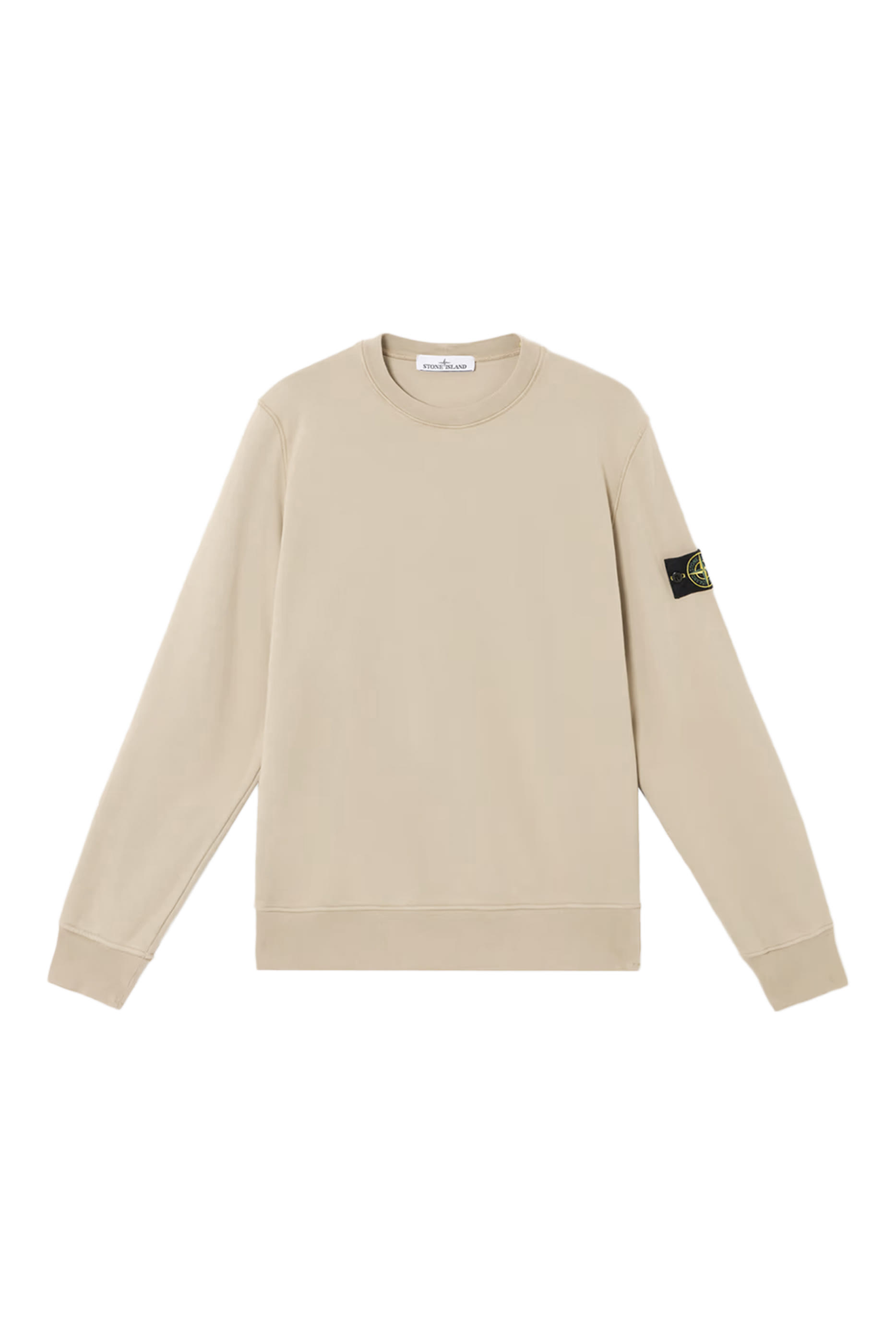 سويت شيرت بياقة ضيقة صوف قطن عضوي