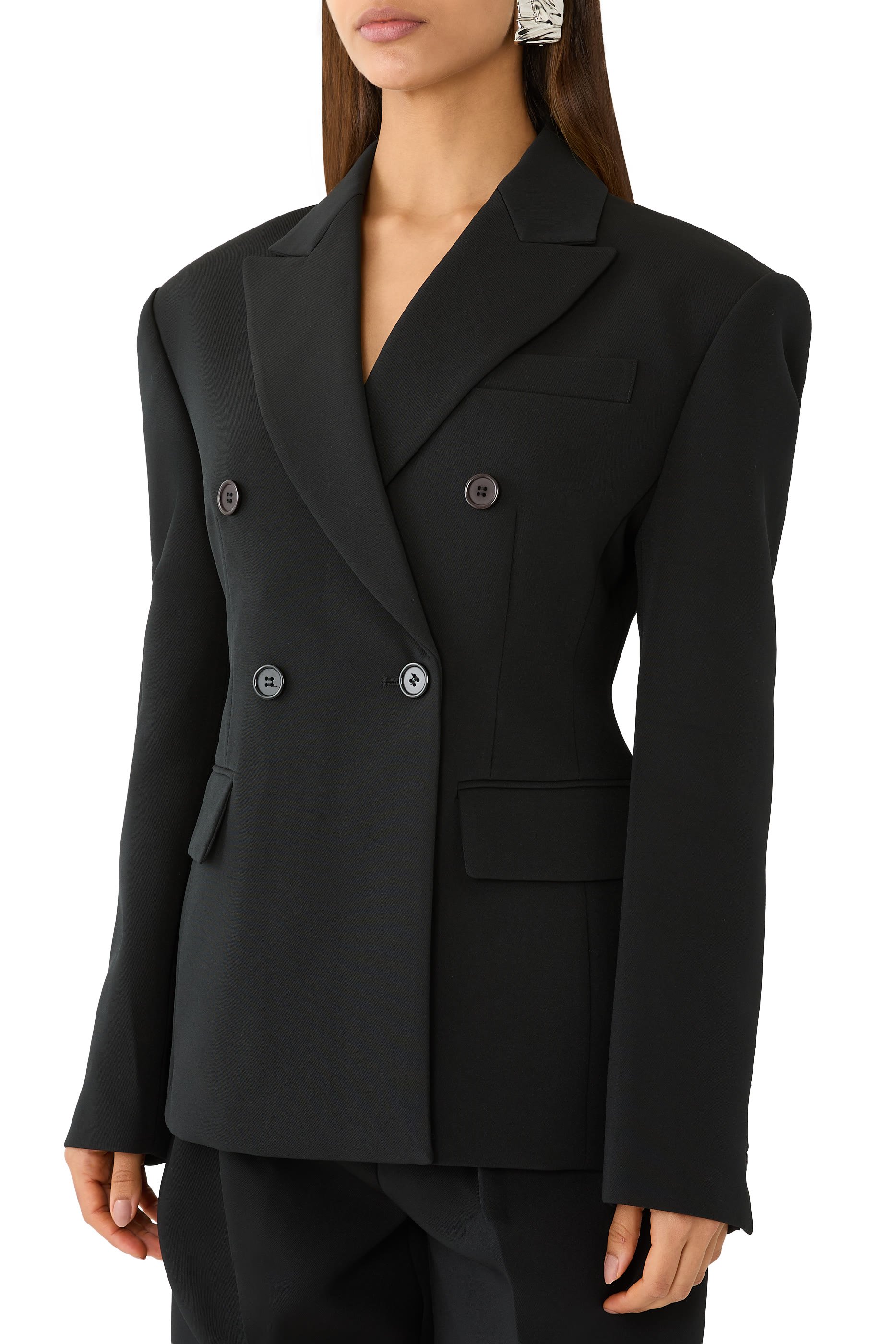 بليزر دوير بقصة ضيقة عند الخصر