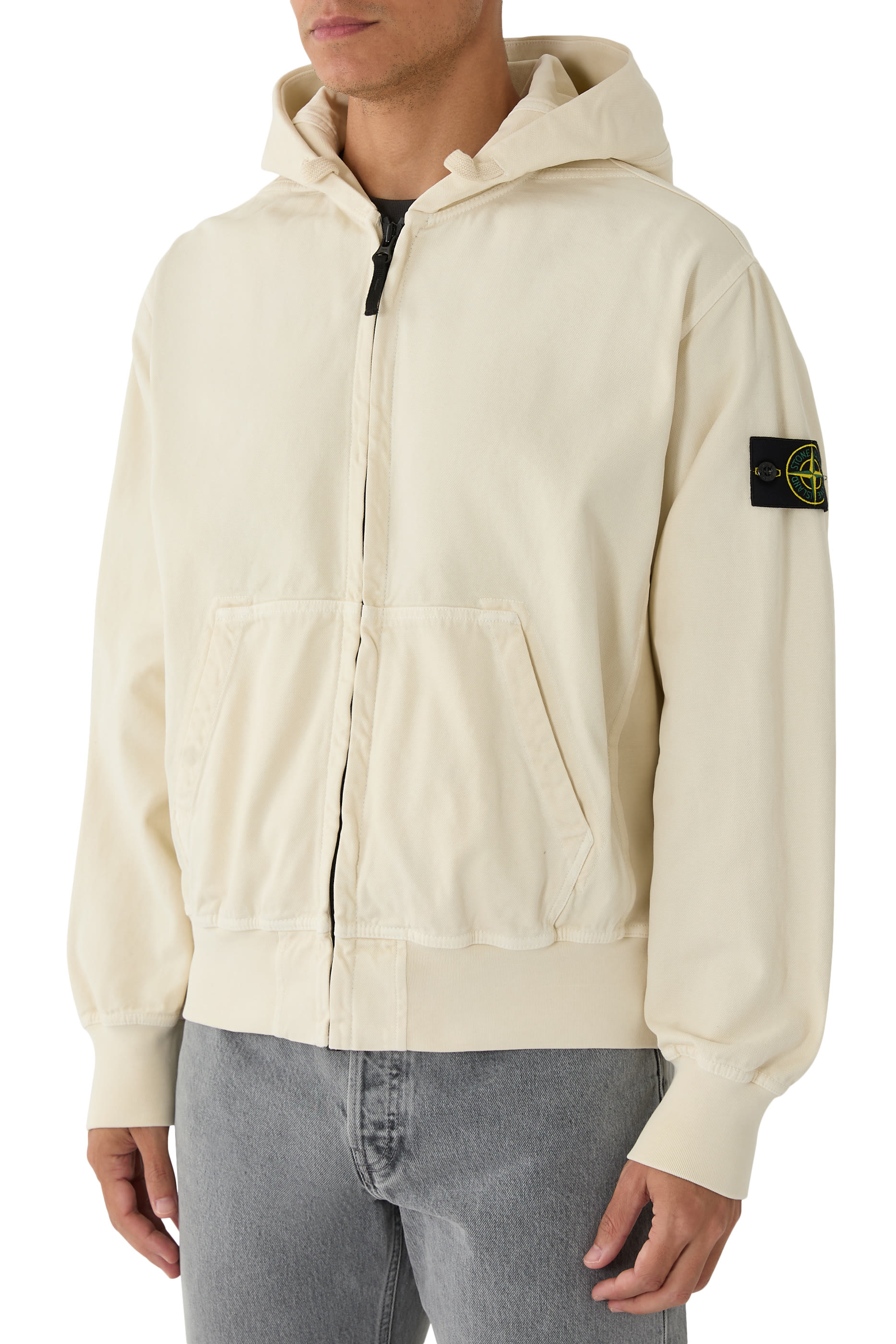 Organic Panama Cotton ‘OLD’ Effect Sweatshirt