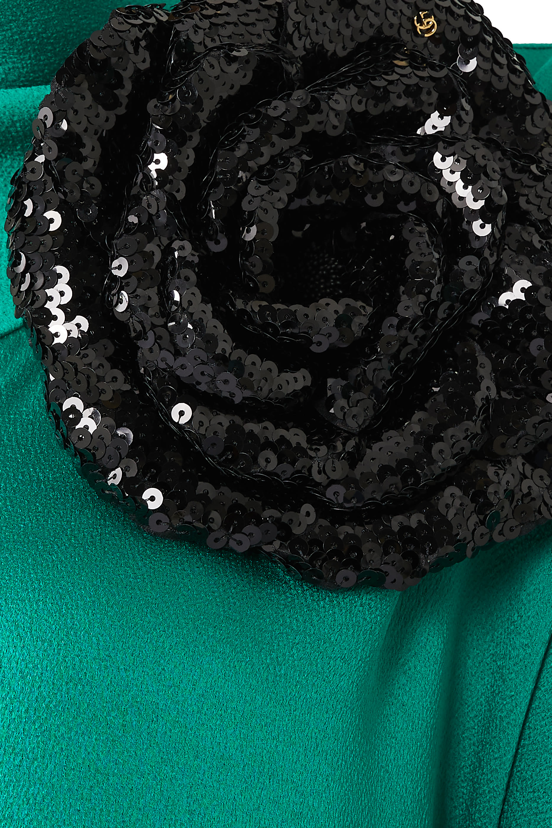 فستان ستان ببروش بتصميم زهرة