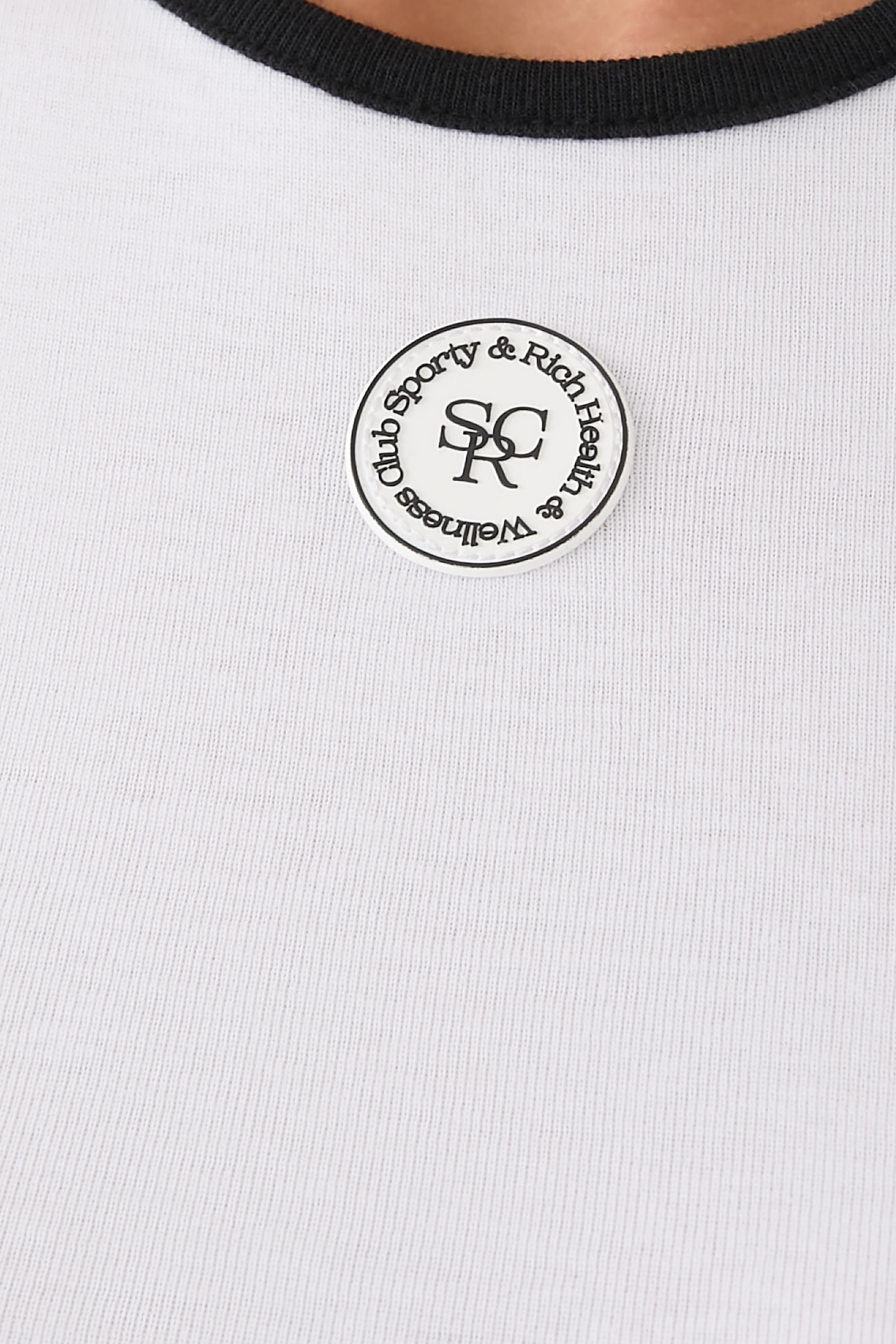 بلوزة اس ار اتش واي سي بتصميم مضلع بلا أكمام 