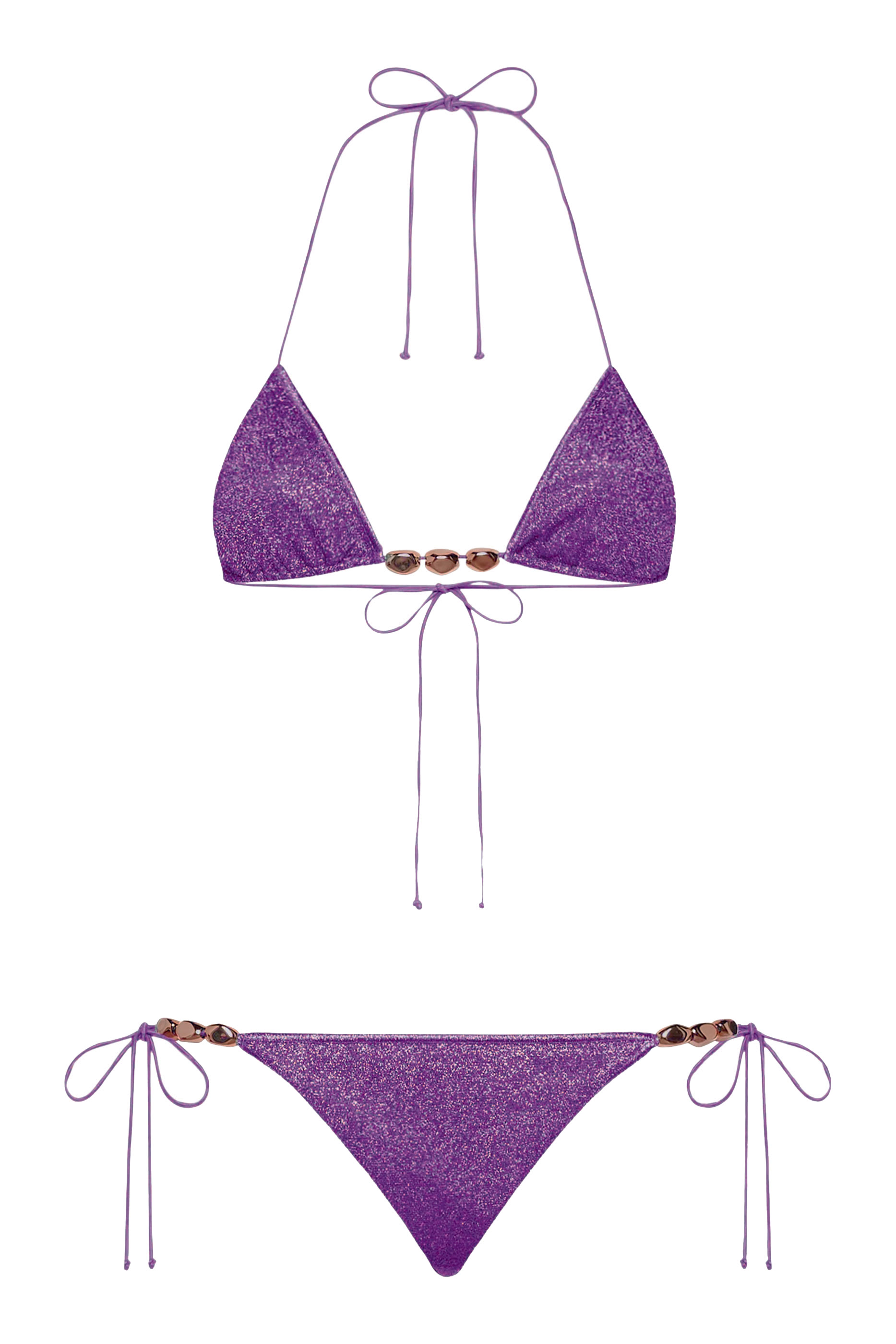 طقم بيكيني لوميير بخرز لوركس لامع