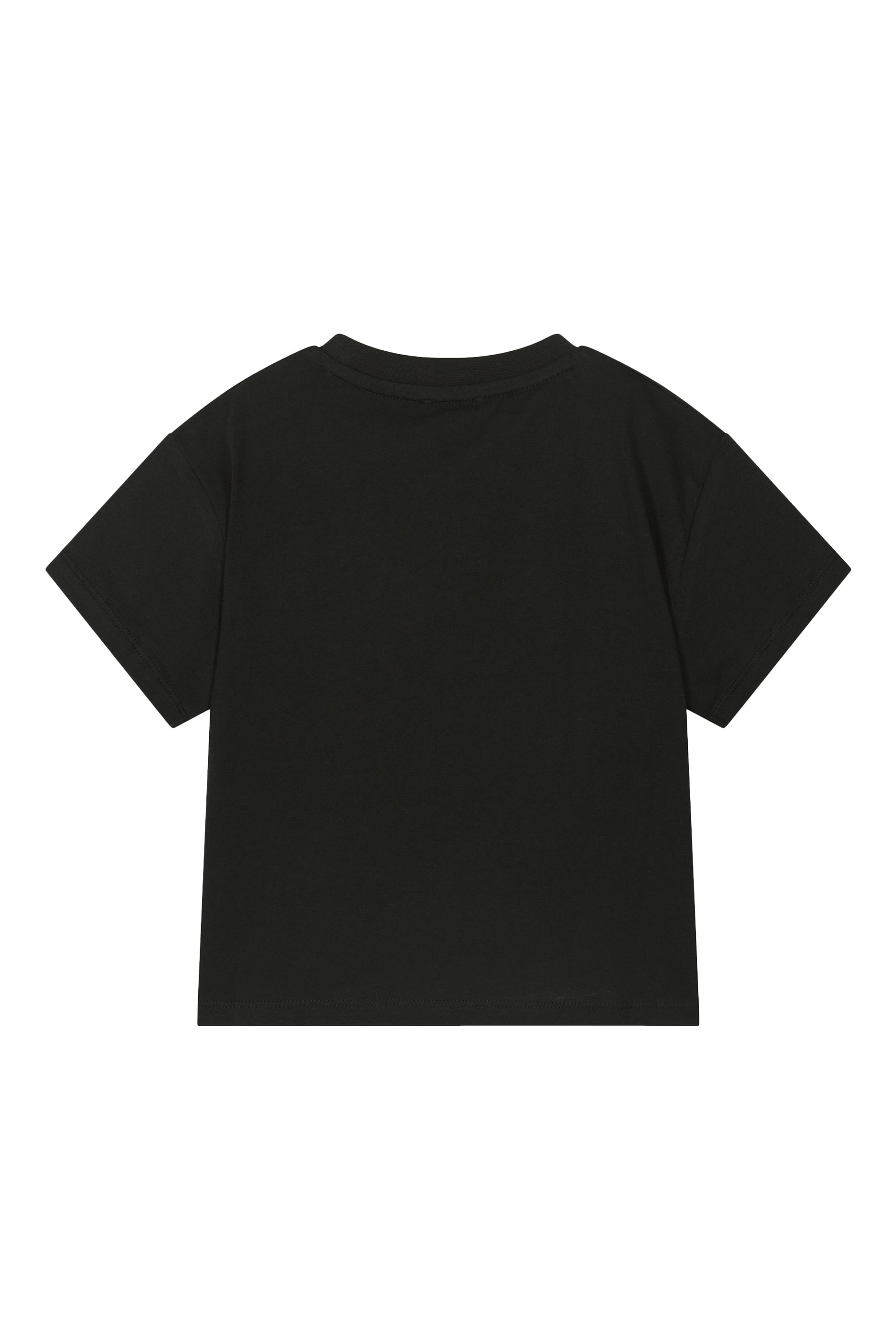 تيشيرت قطن بشعار الماركة للأطفال