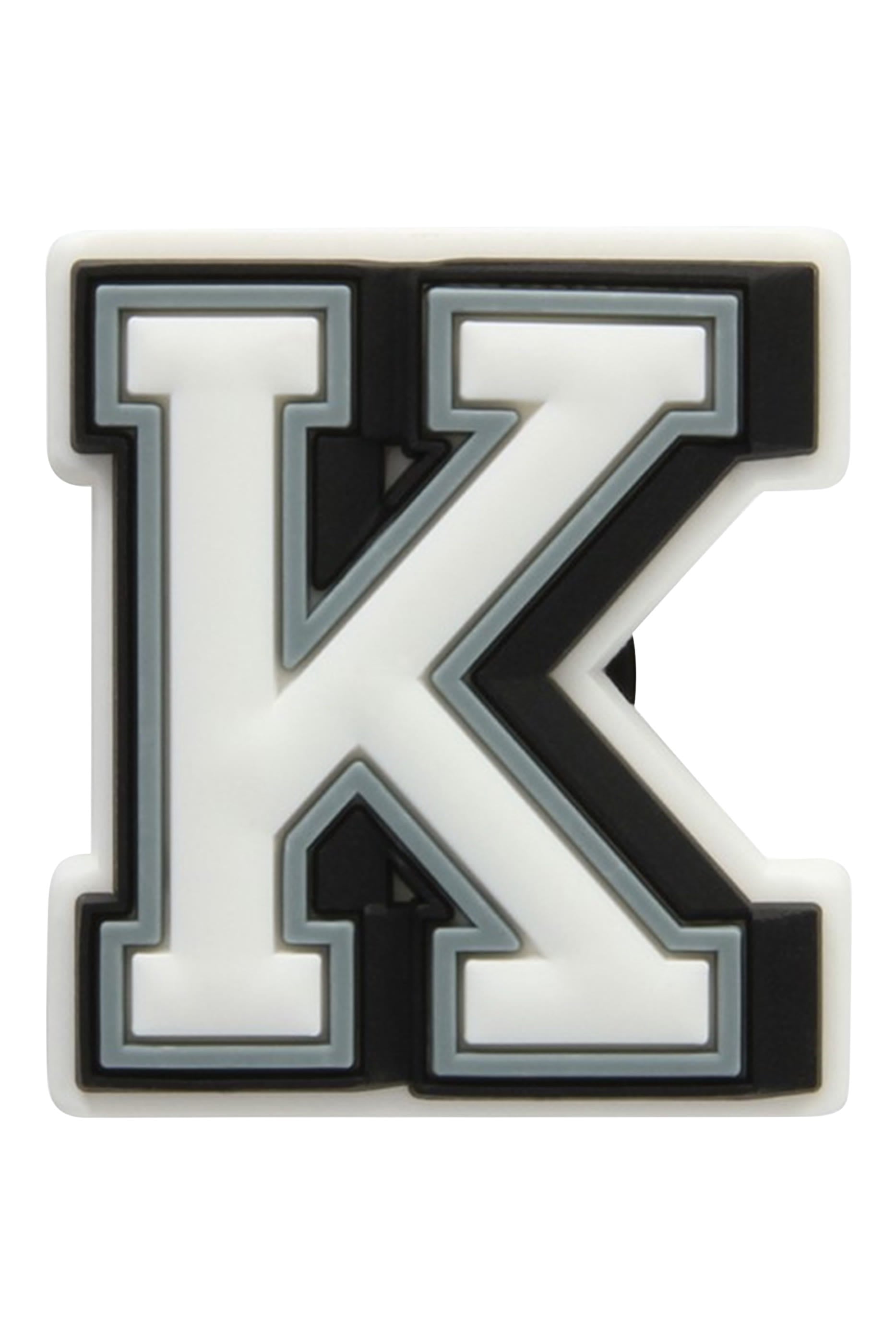 حلية حذاء جيبيتز بتصميم حرف K للأطفال