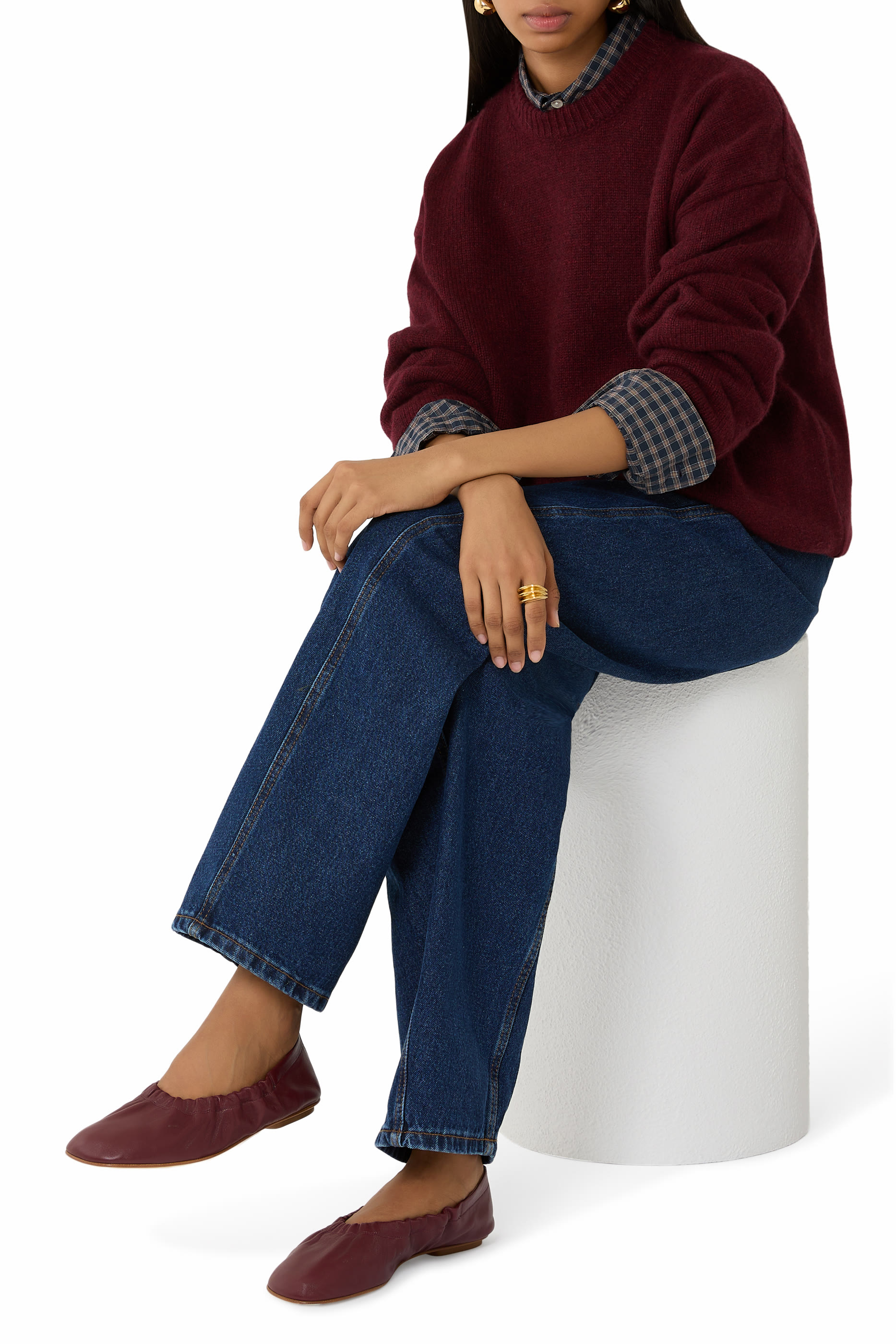 حذاء ميكا بنعل مسطح