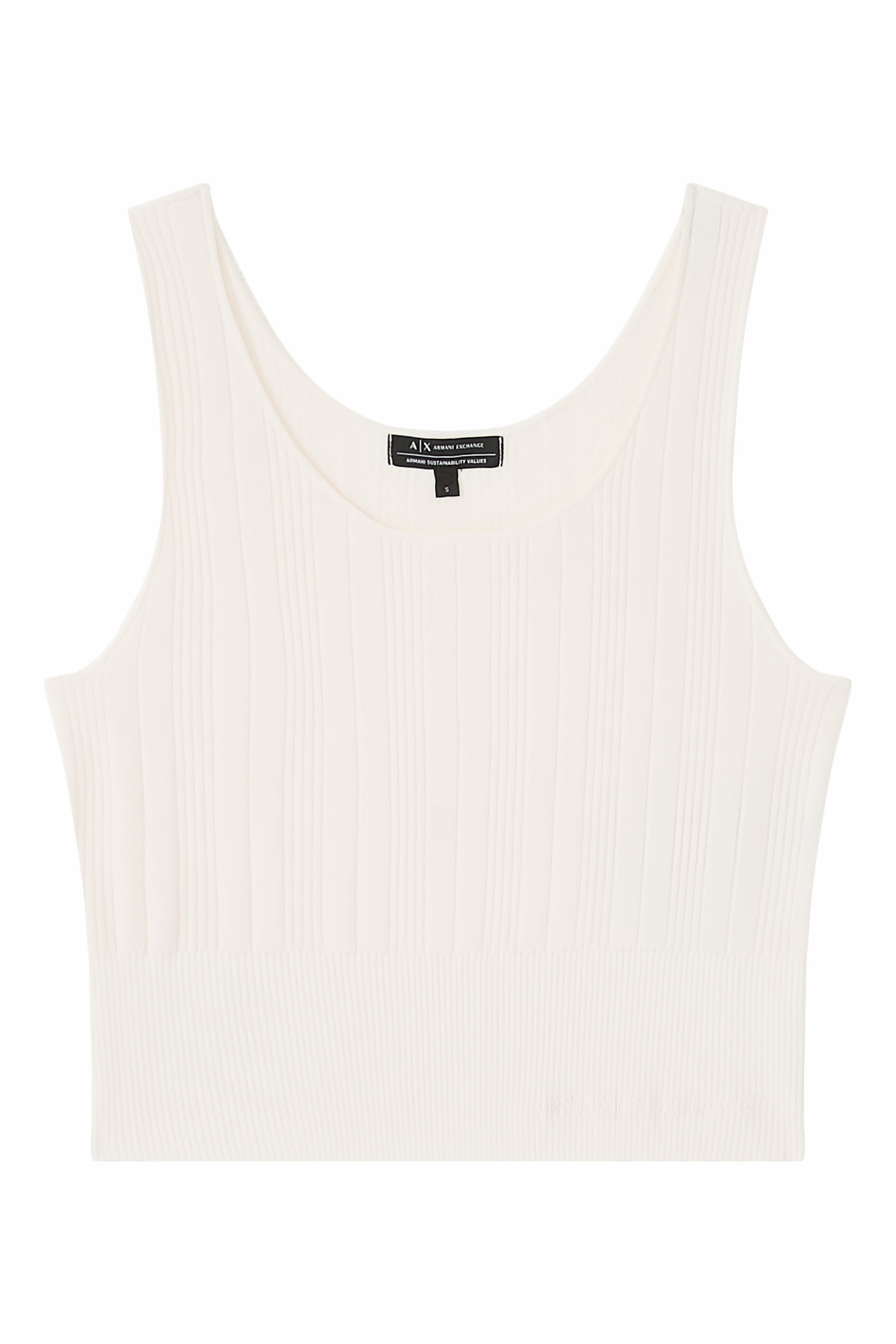 بلوزة مضلعة بياقة واسعة