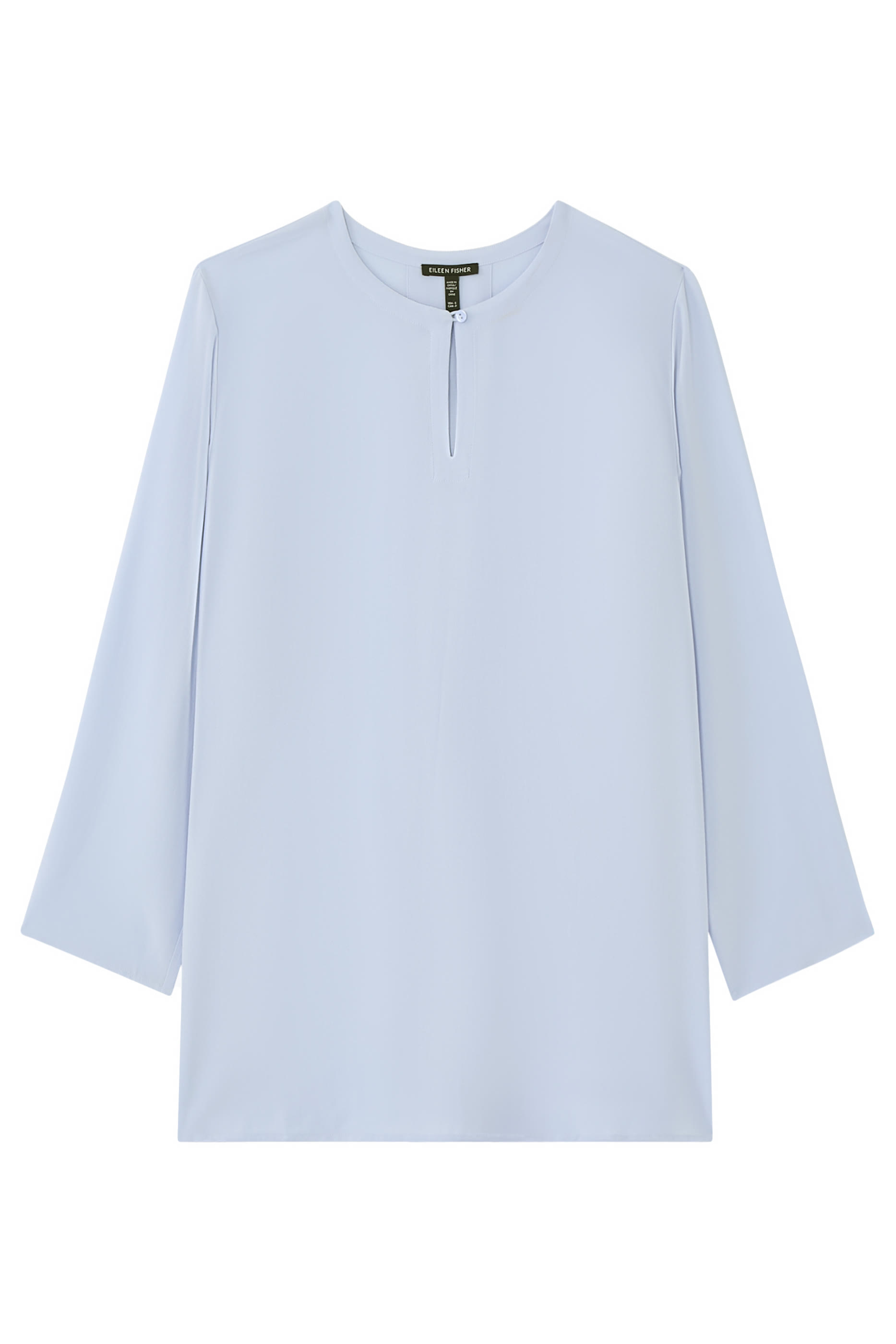 بلوزة بفتحة حرير جورجيت كريب