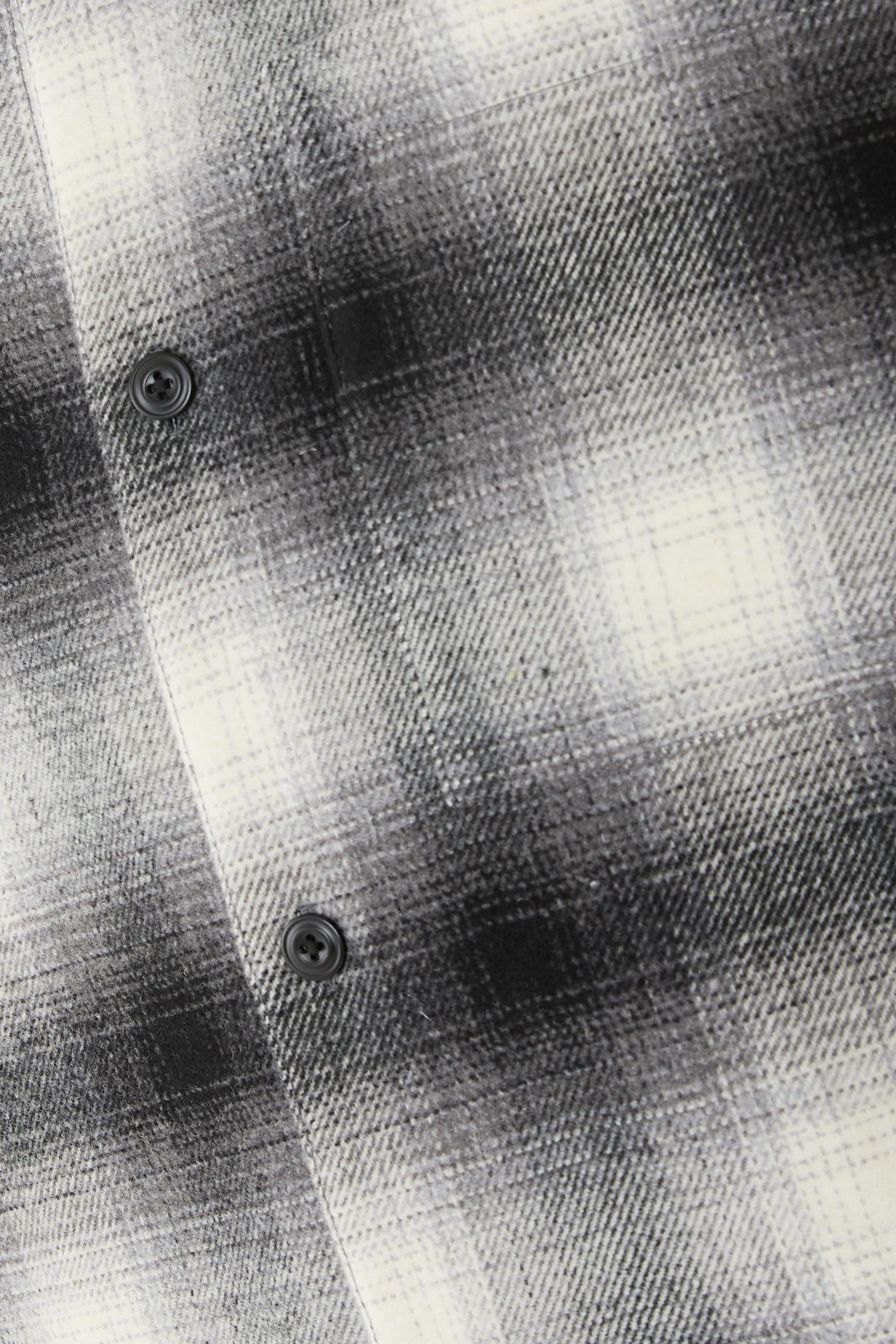 Mki Wool Check Box Shirt