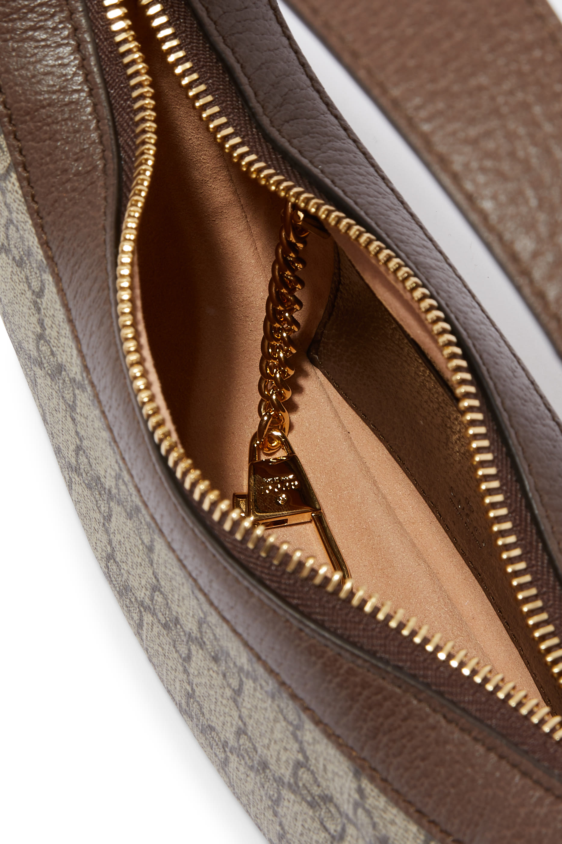 حقيبة  أوفيديا صغيرة بنقشة حرفي شعار الماركة