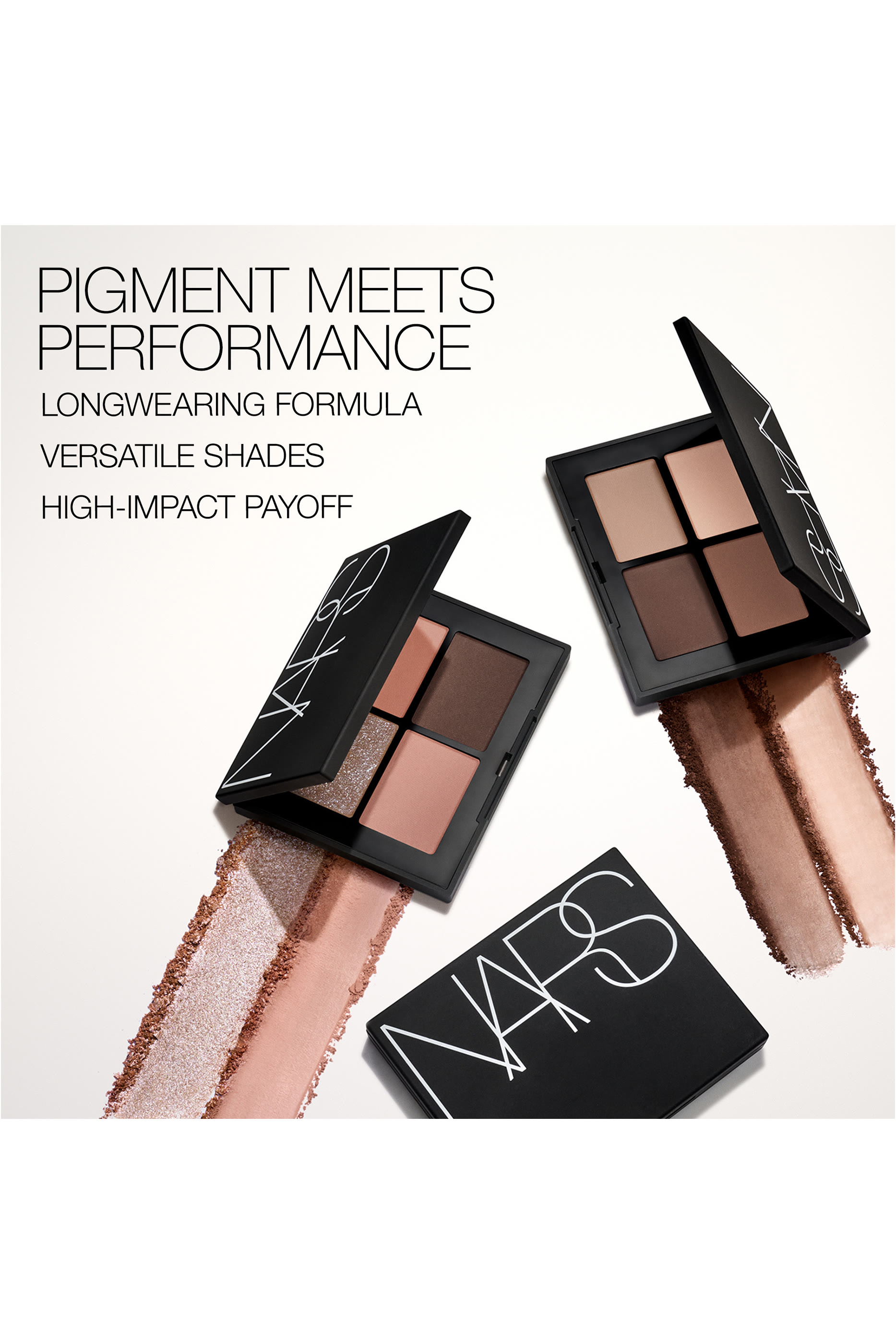 لوحة ظلال عيون بأربعة ألوان