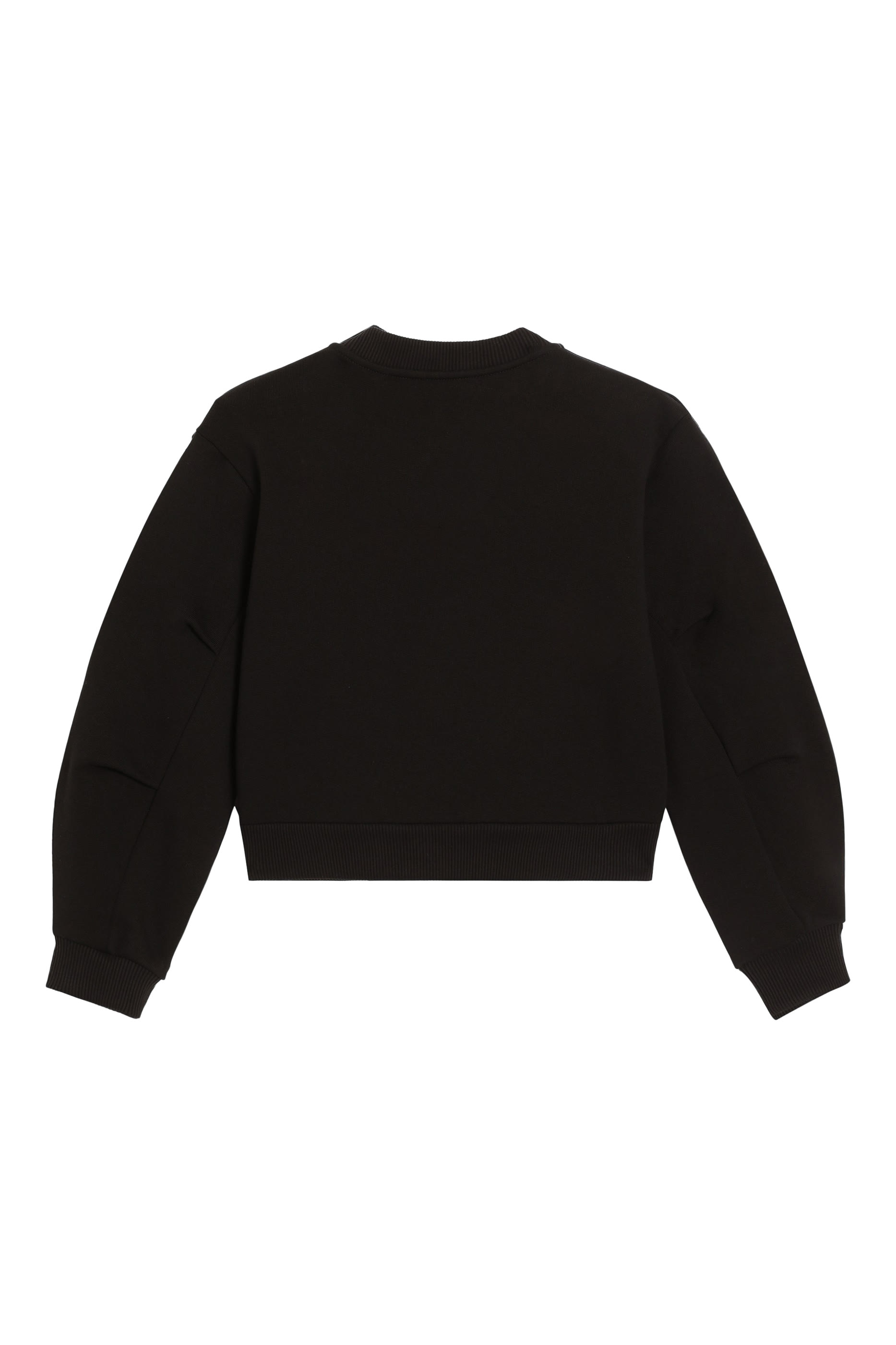 سويت شيرت مزين بتفاصيل أحجار الراين جيرسيه للأطفال