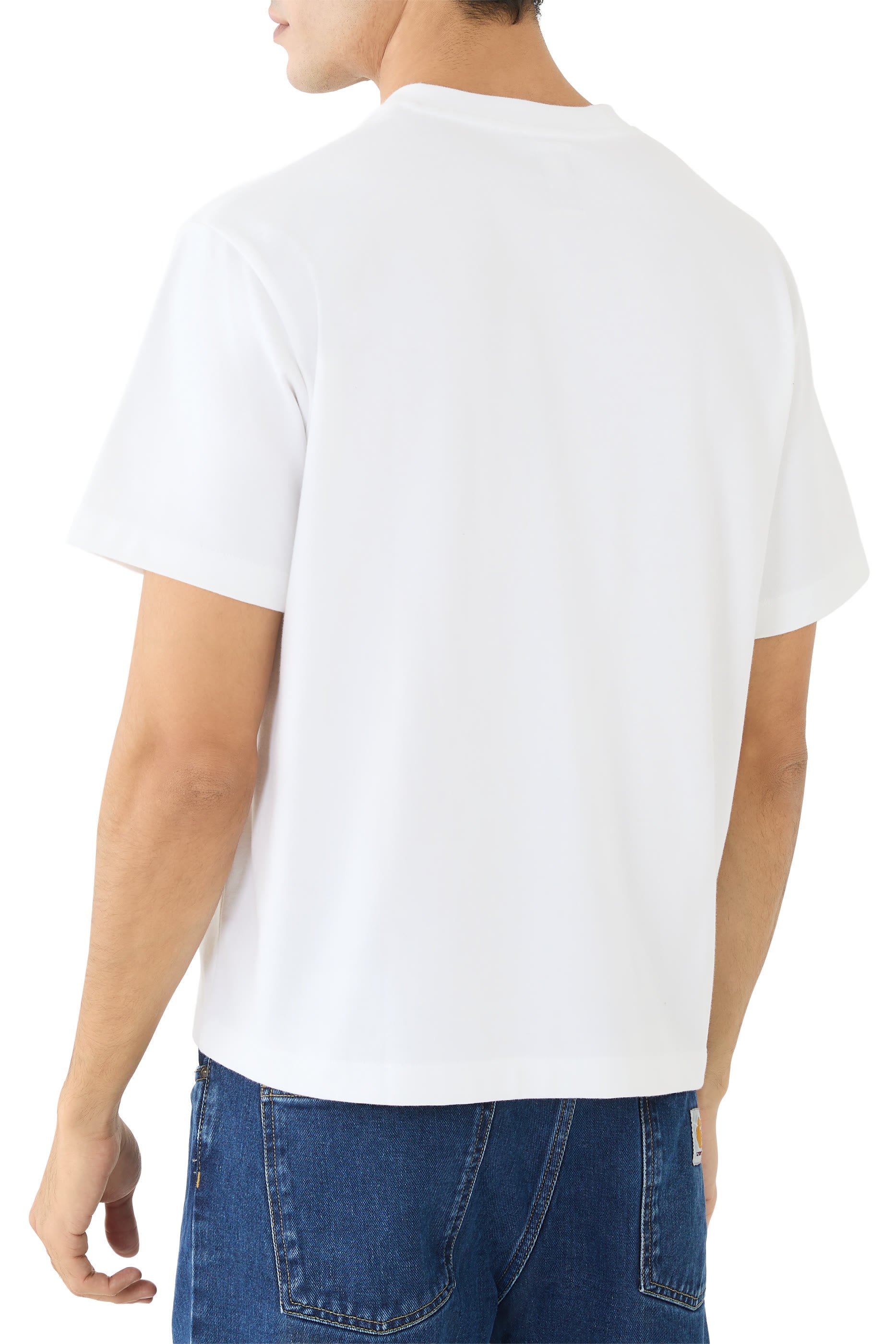 تيشيرت بنقشة حروف شعار الماركة