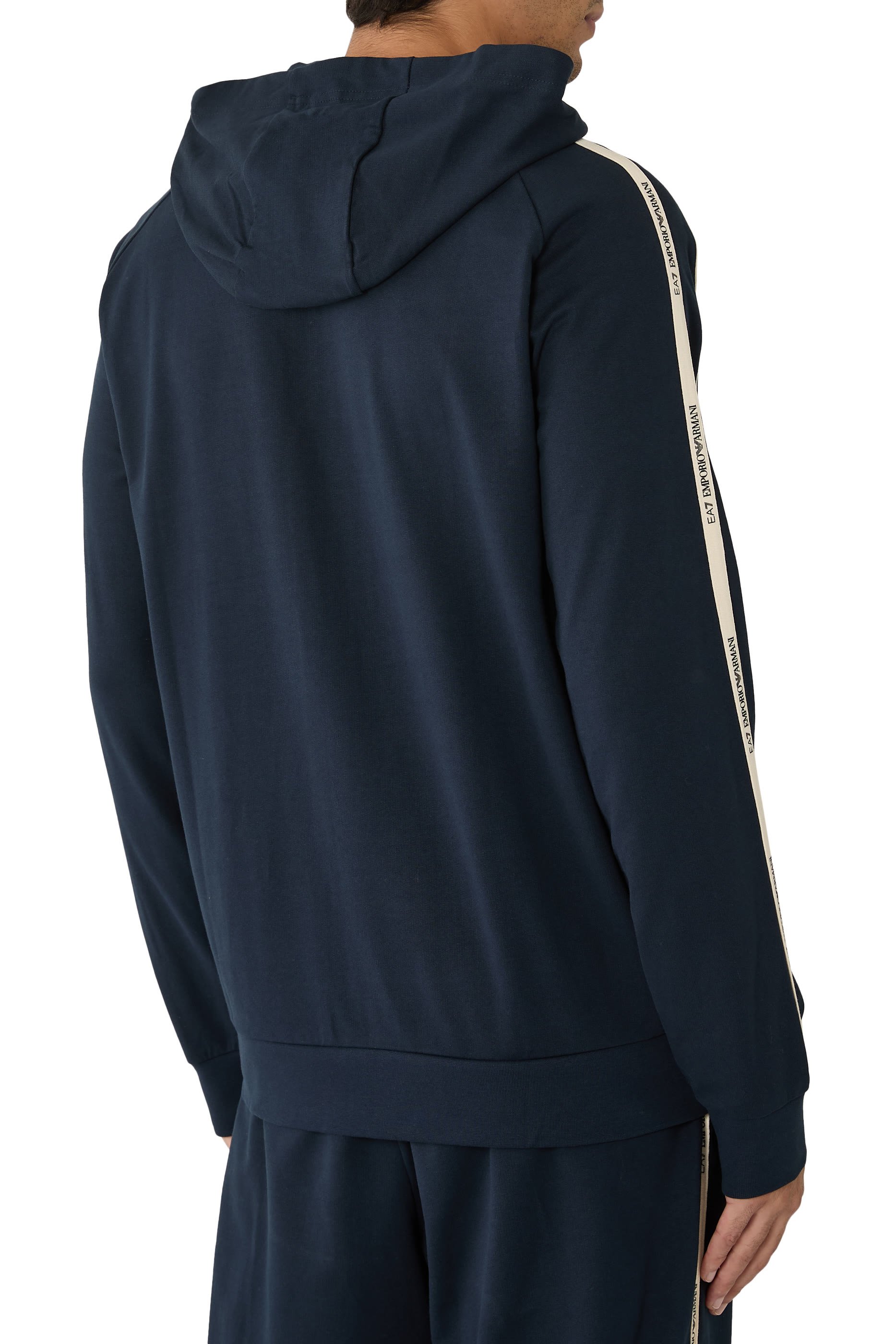 سويت شيرت بشريط شعار الماركة