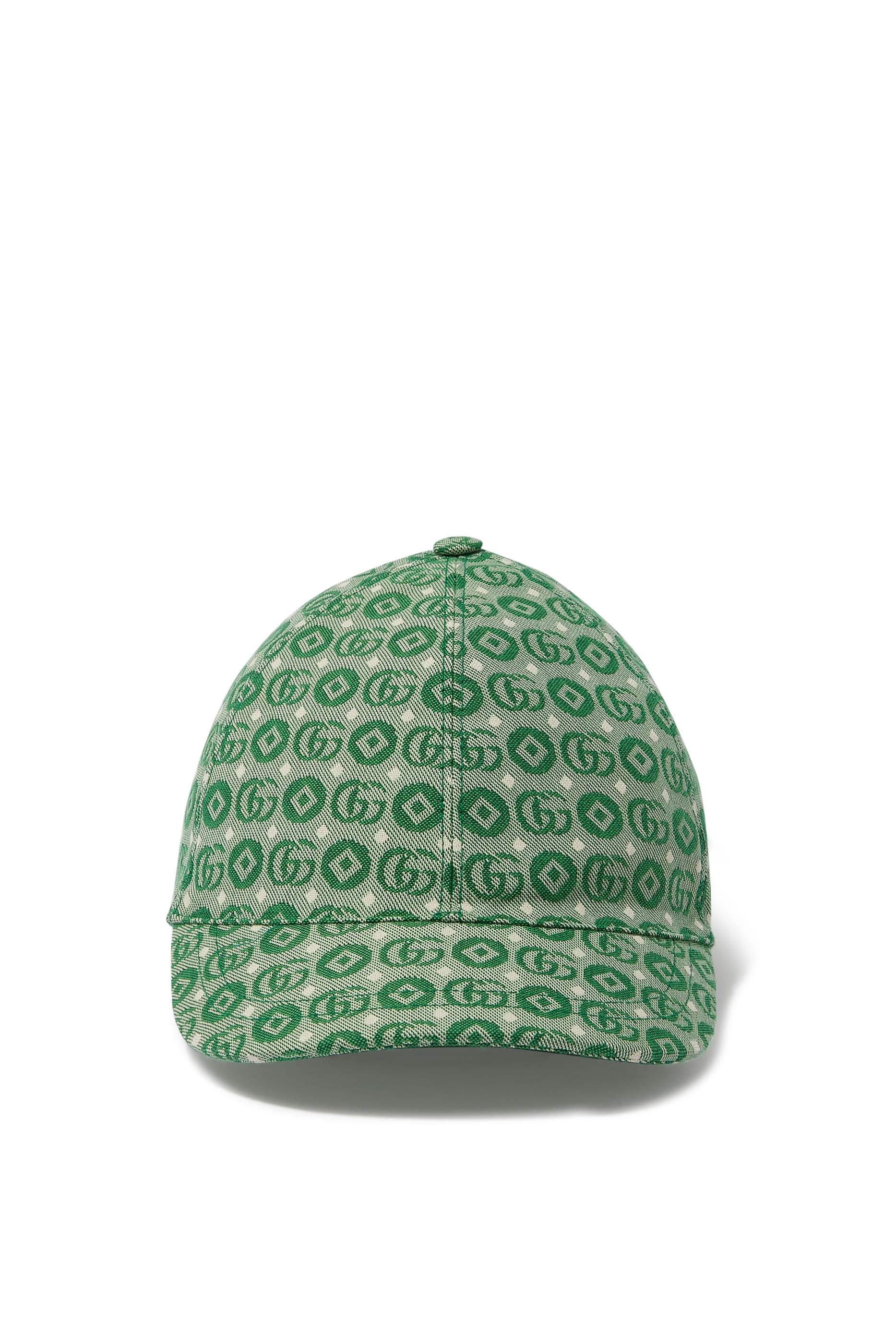 قبعة بايسبول قطن للأطفال بحروف شعار الماركة مزدوج