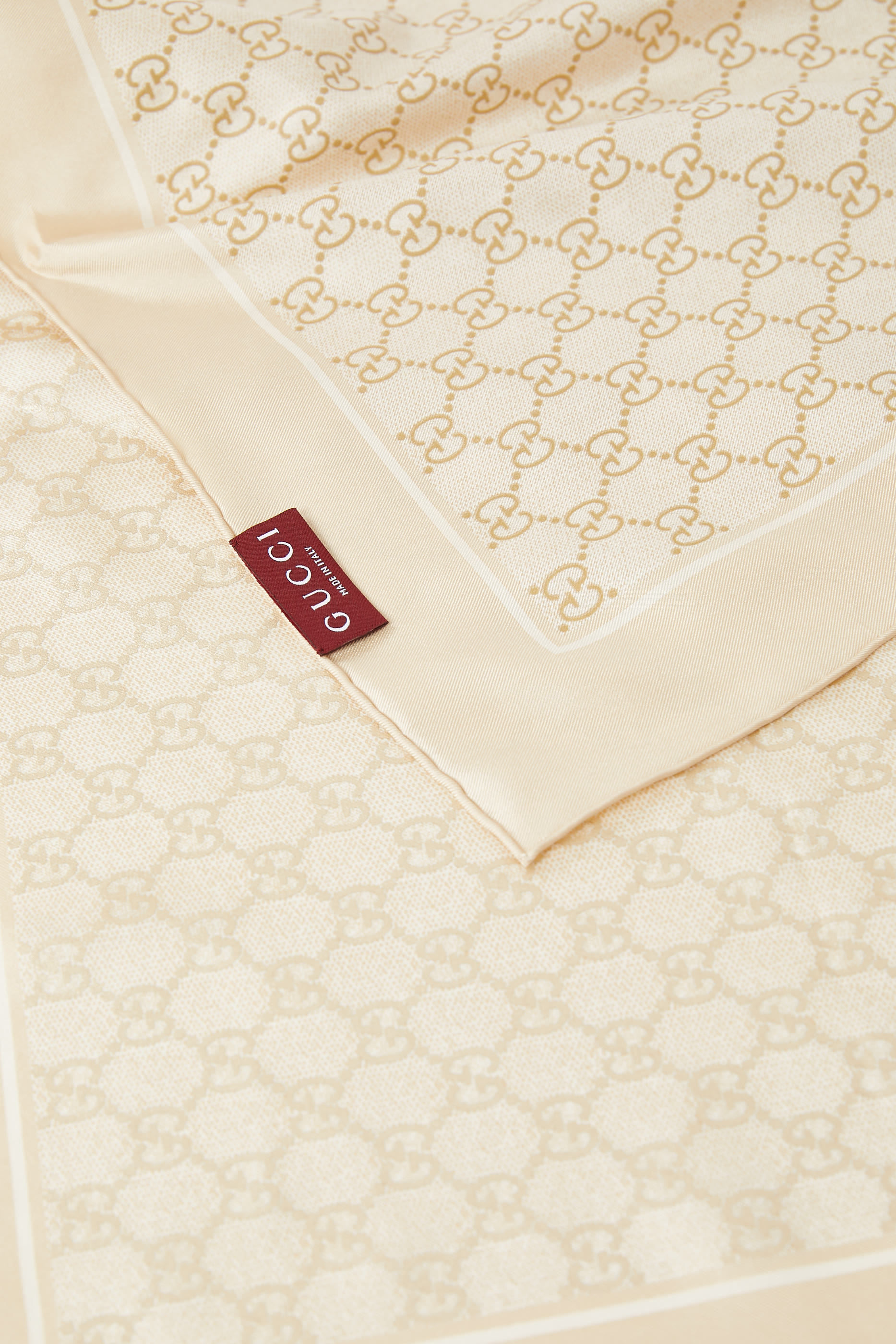 شال جاكار بشعار حرفي الماركة صوف وحرير