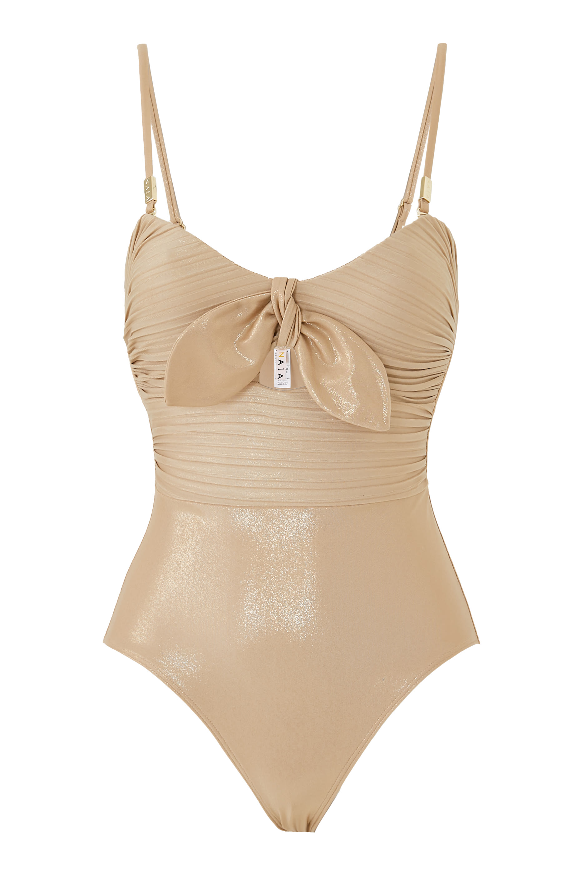 بدلة سباحة توسكاني بتصميم باندو مطاطية بأربع اتجاهات