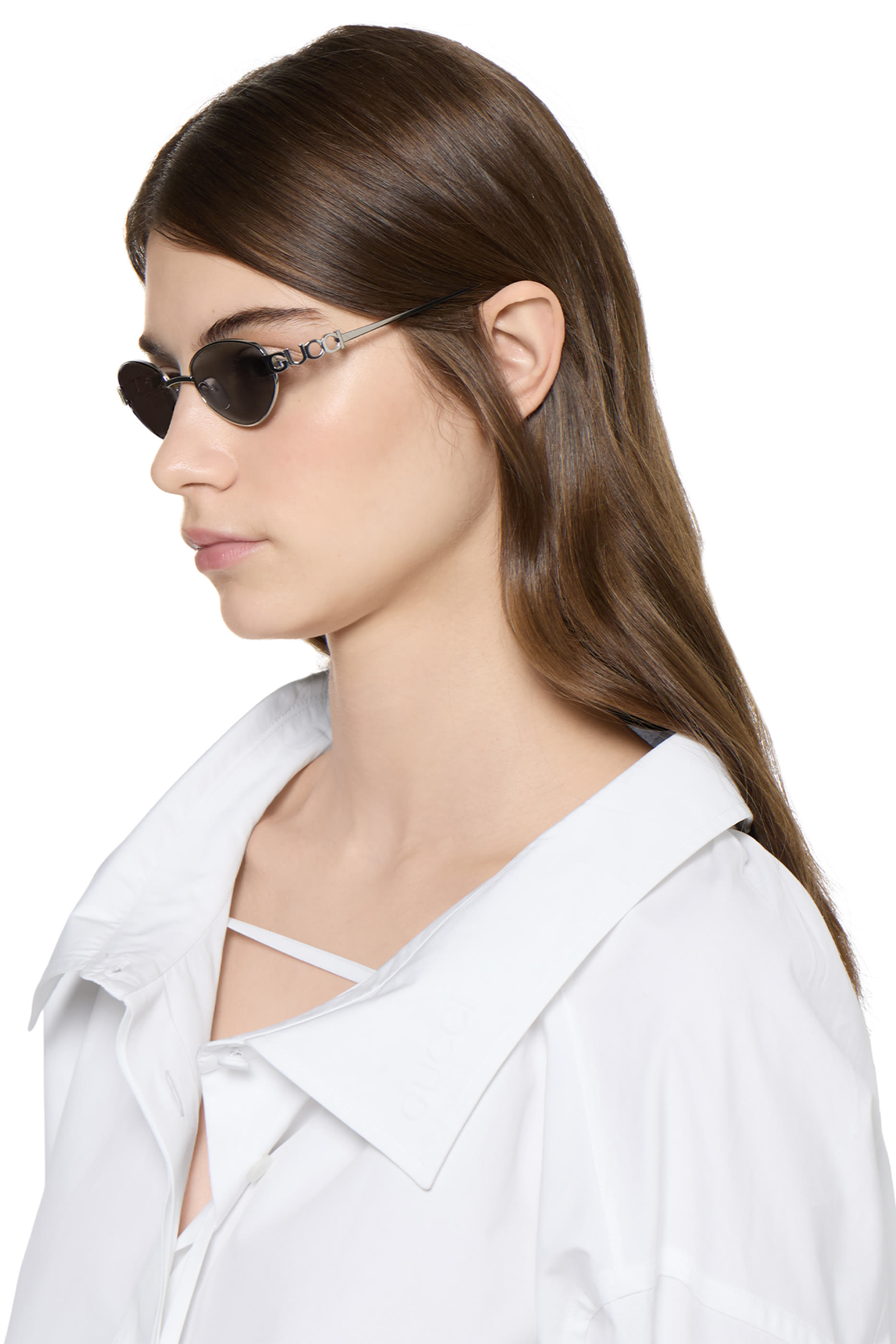 GG1935S Oval Frame Sunglasses