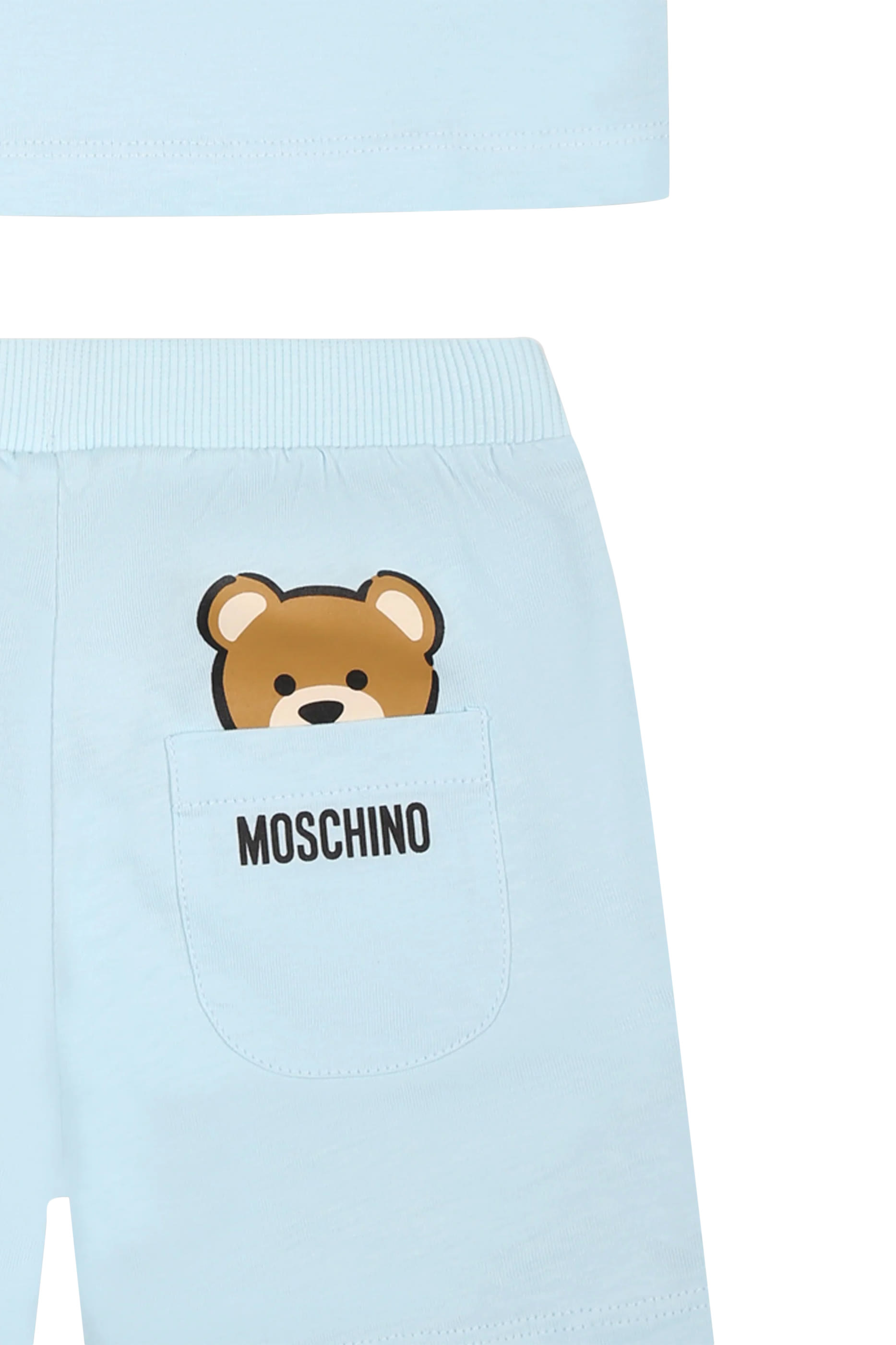 طقم تيشيرت وشورت بشعار الماركة جيرسيه للأطفال