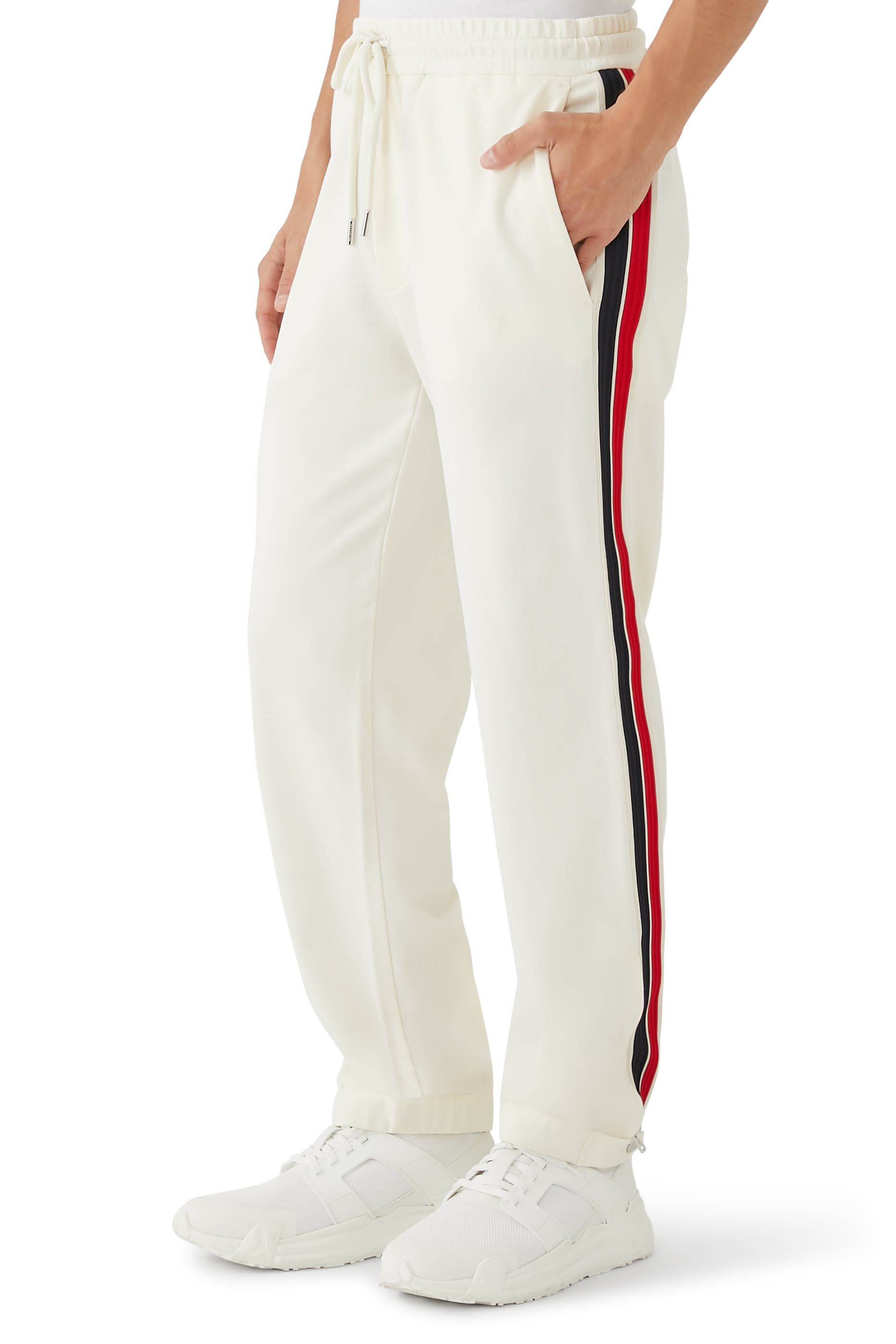 بنطال سويت برقعة شعار الماركة