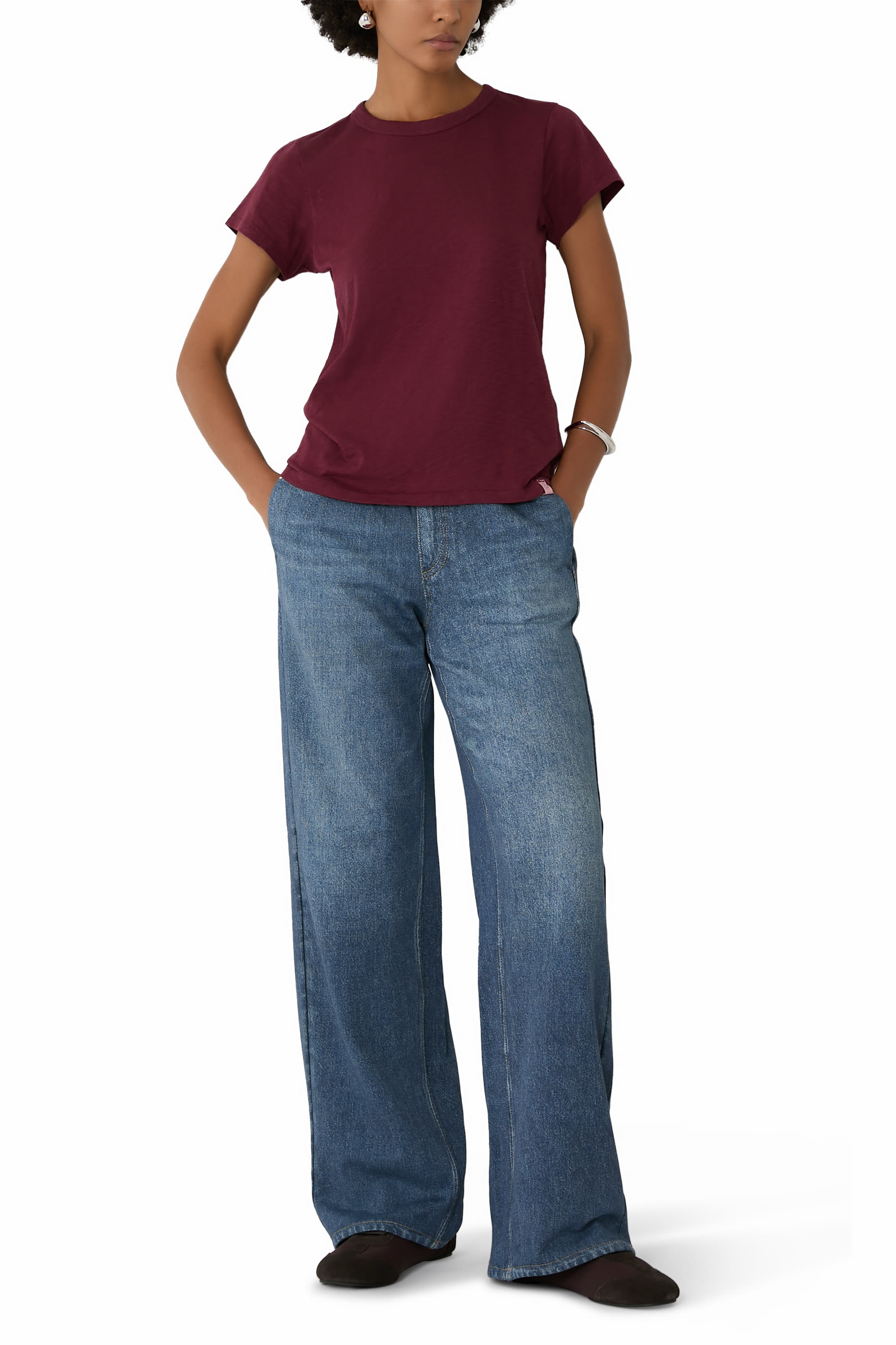 بنطال ميرامار بقصة ساق واسعة