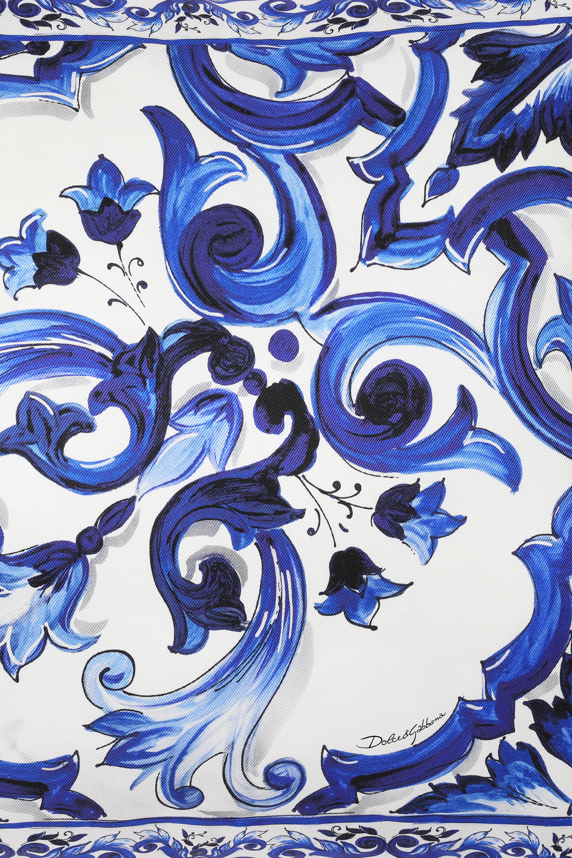 وسادة بلو ميديتيرانيو تويل حريري مقاس متوسط