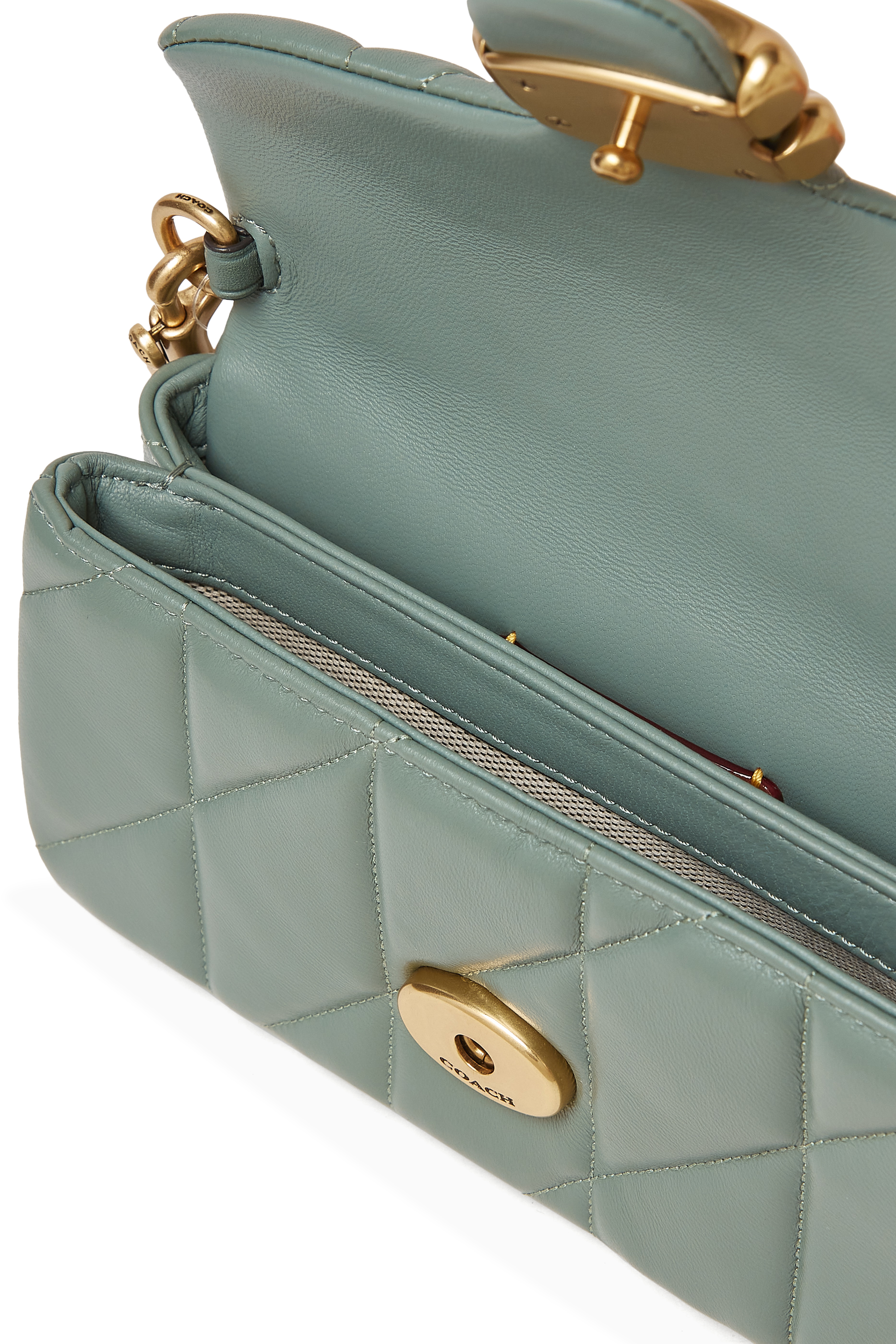 حقيبة تابي بيلو بحمالة وتصميم مبطن جلد