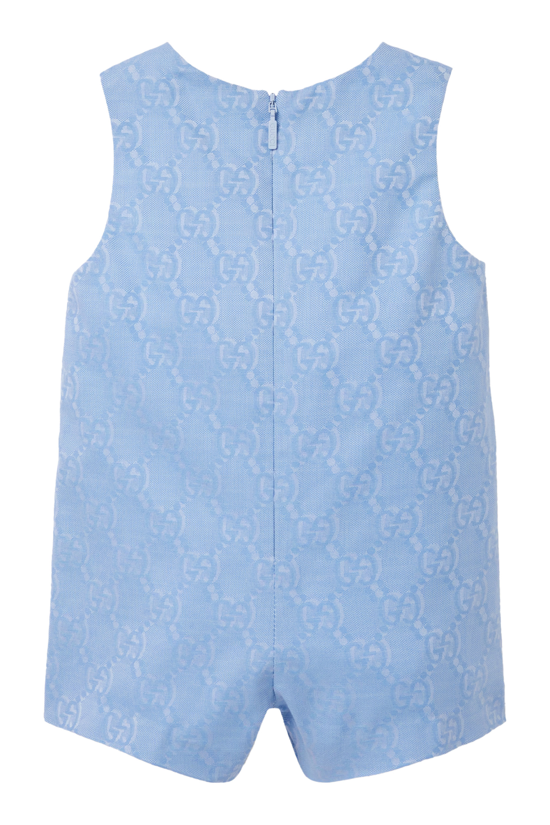 لباس قطعة واحدة بنقشة حرفي شعار الماركة  بالكامل للأطفال