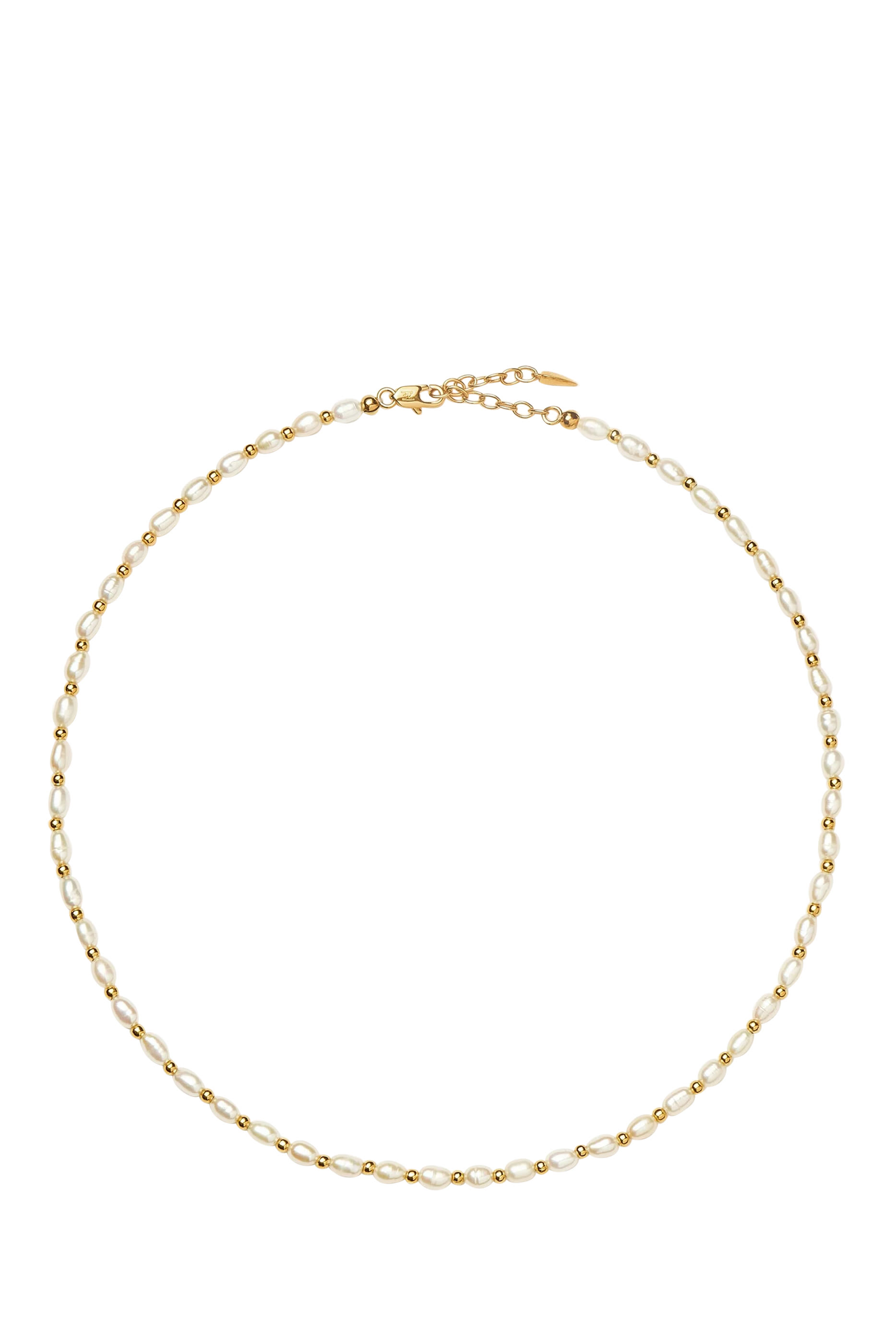 قلادة رقبة سيد مرصعة بالؤلؤ