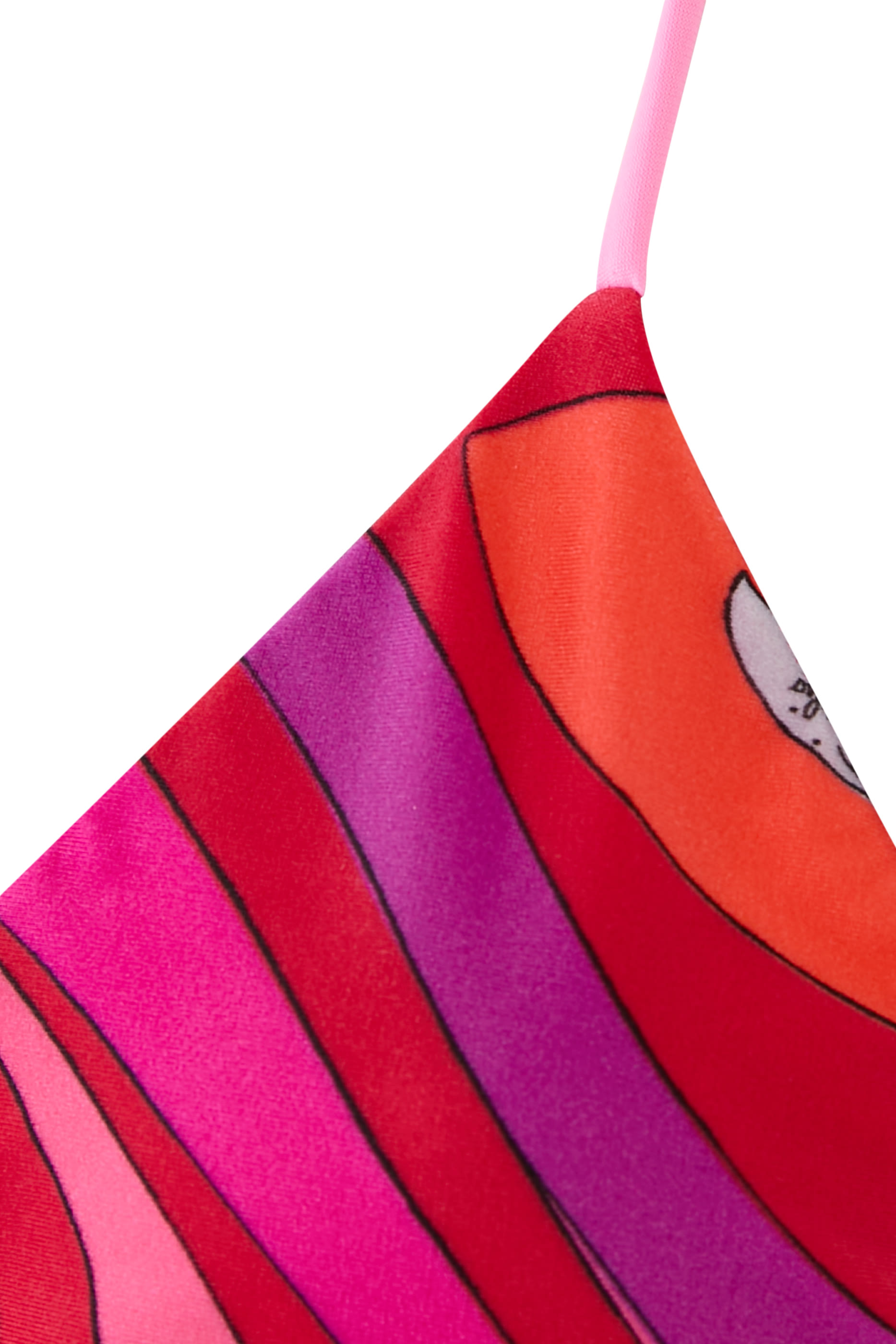 قطعة بيكيني علوية قابلة للتعديل بطبعة مارمو