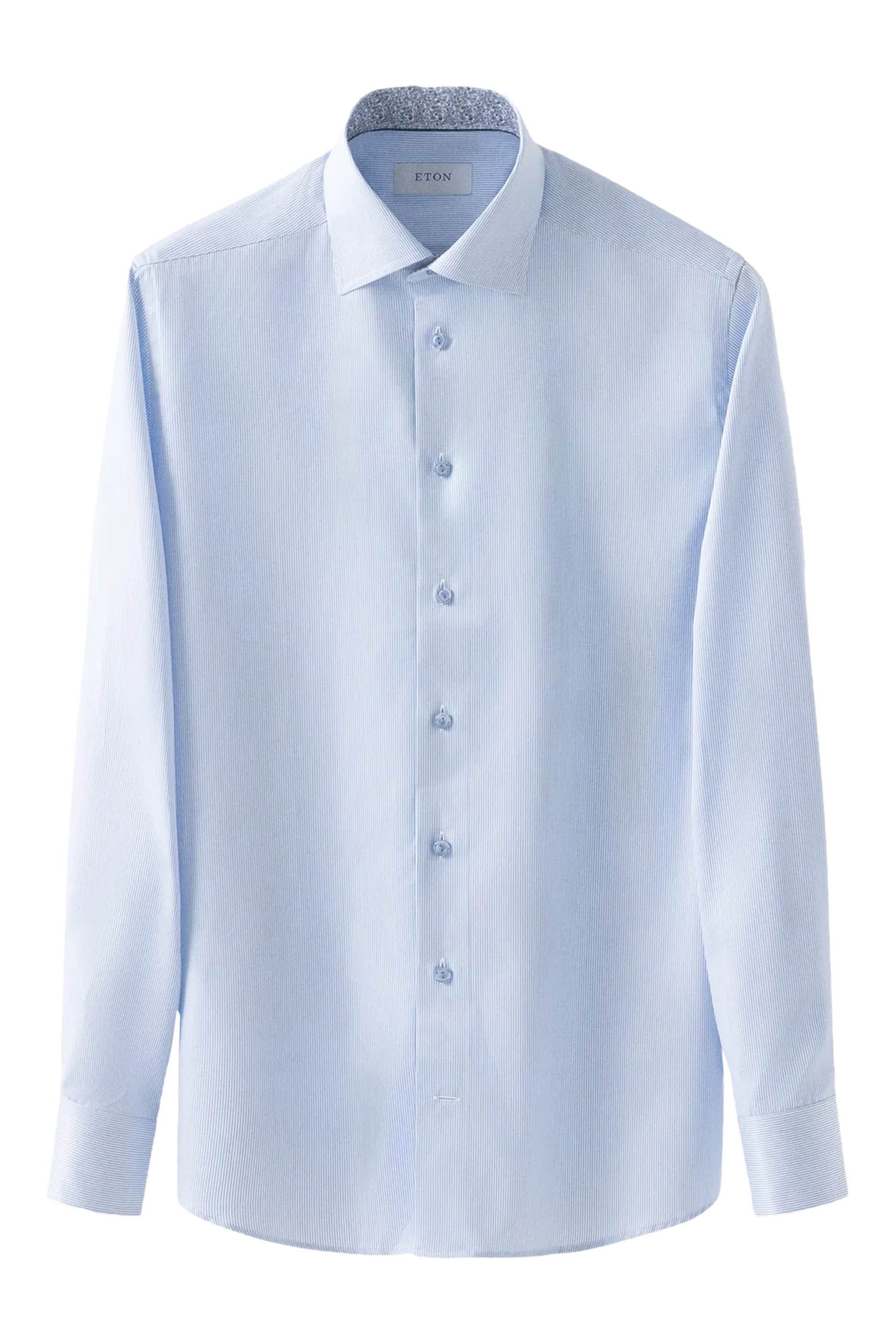 قميص تويل فاخر مميز بنقشة مخططة